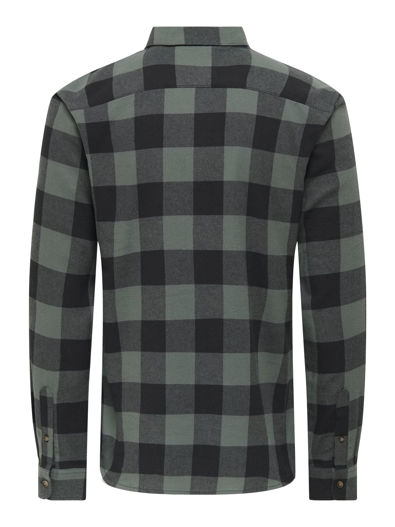 Only & Sons Herren Hemden lang Balsam Green/Je