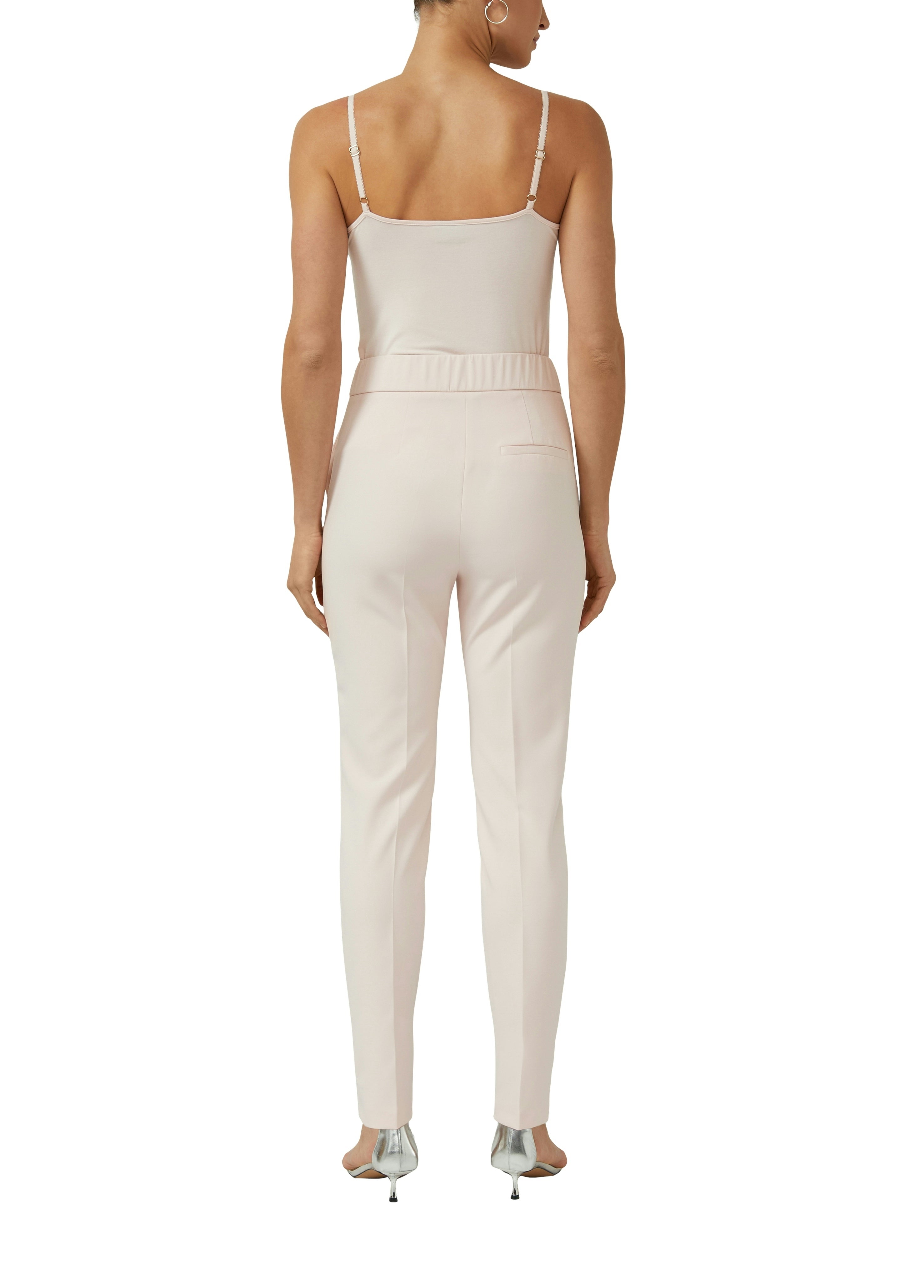 S. Oliver black Damen Hosen Lilac/Pink