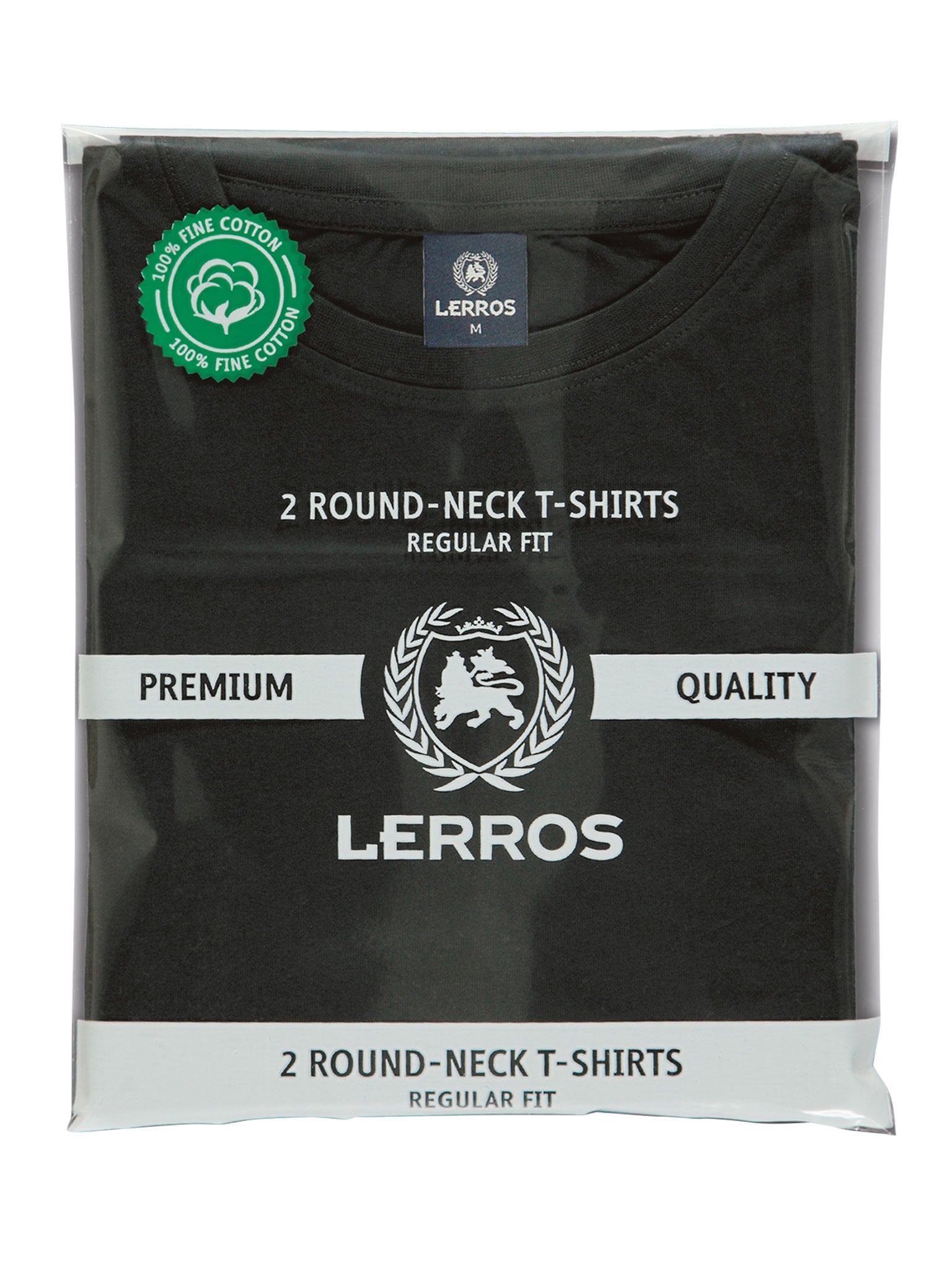 Lerros Herren T-Shirts kurz Black