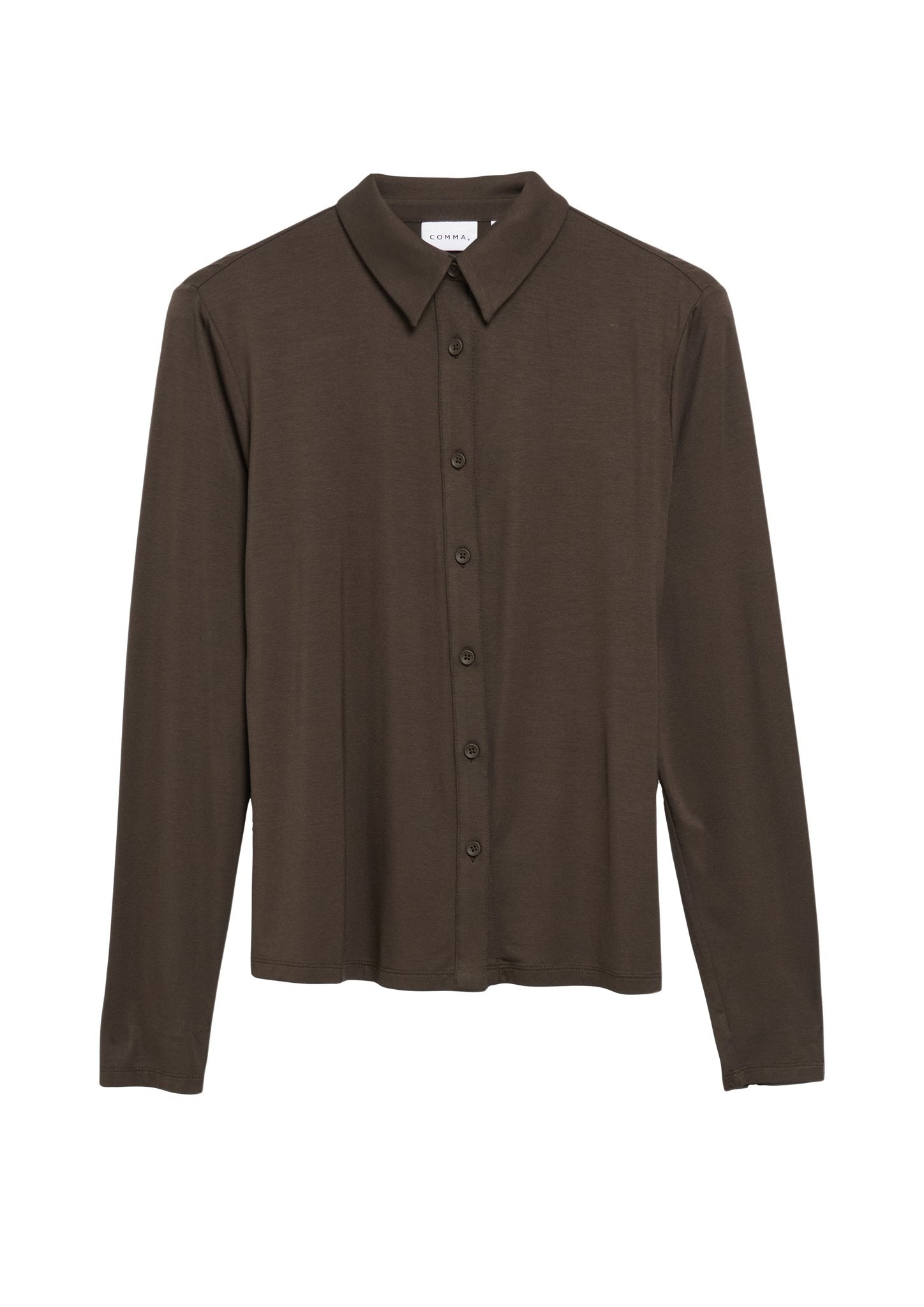 Comma Damen T-Shirts  Brown