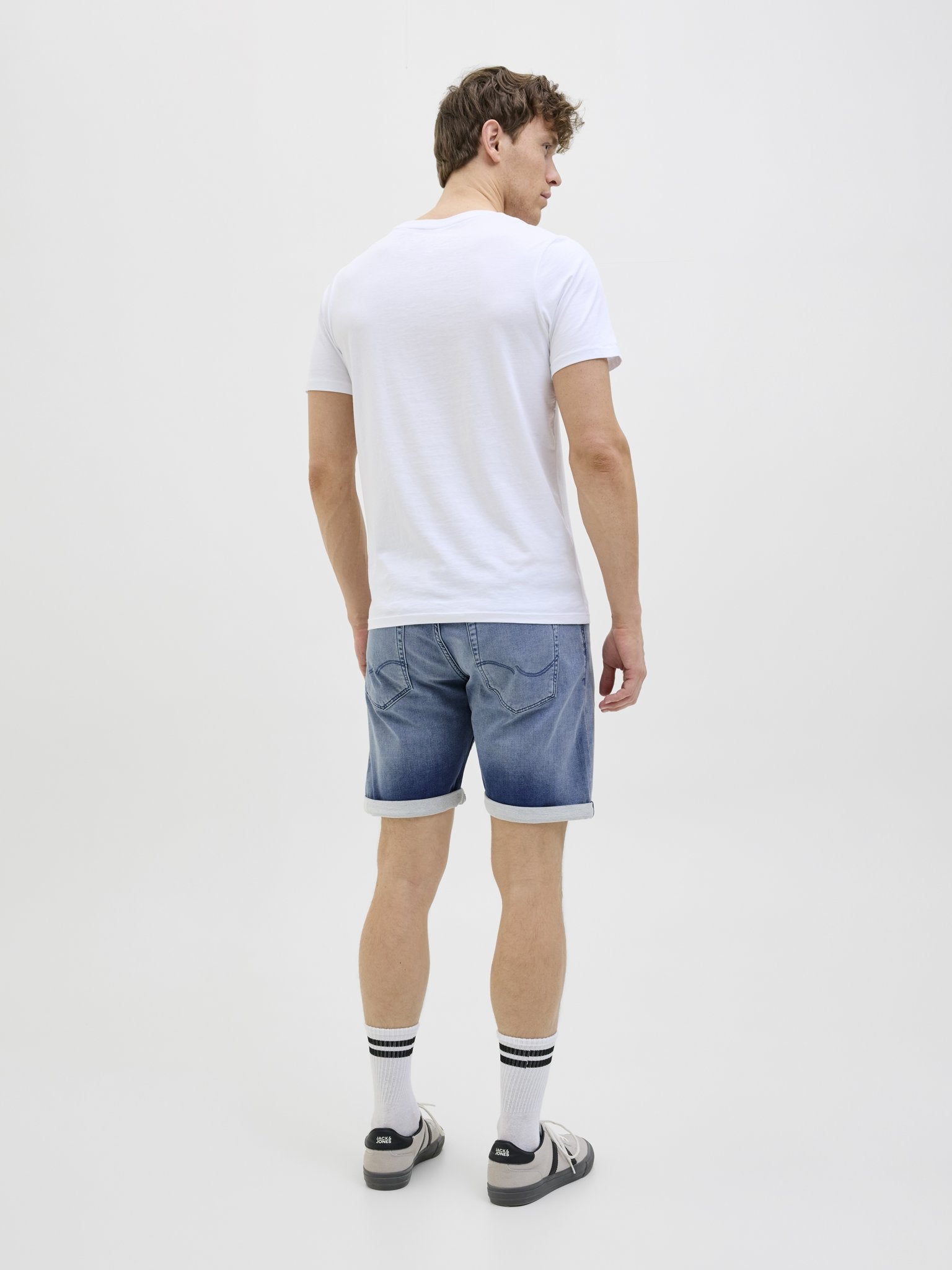 Jack & Jones Herren Shorts Blue Denim