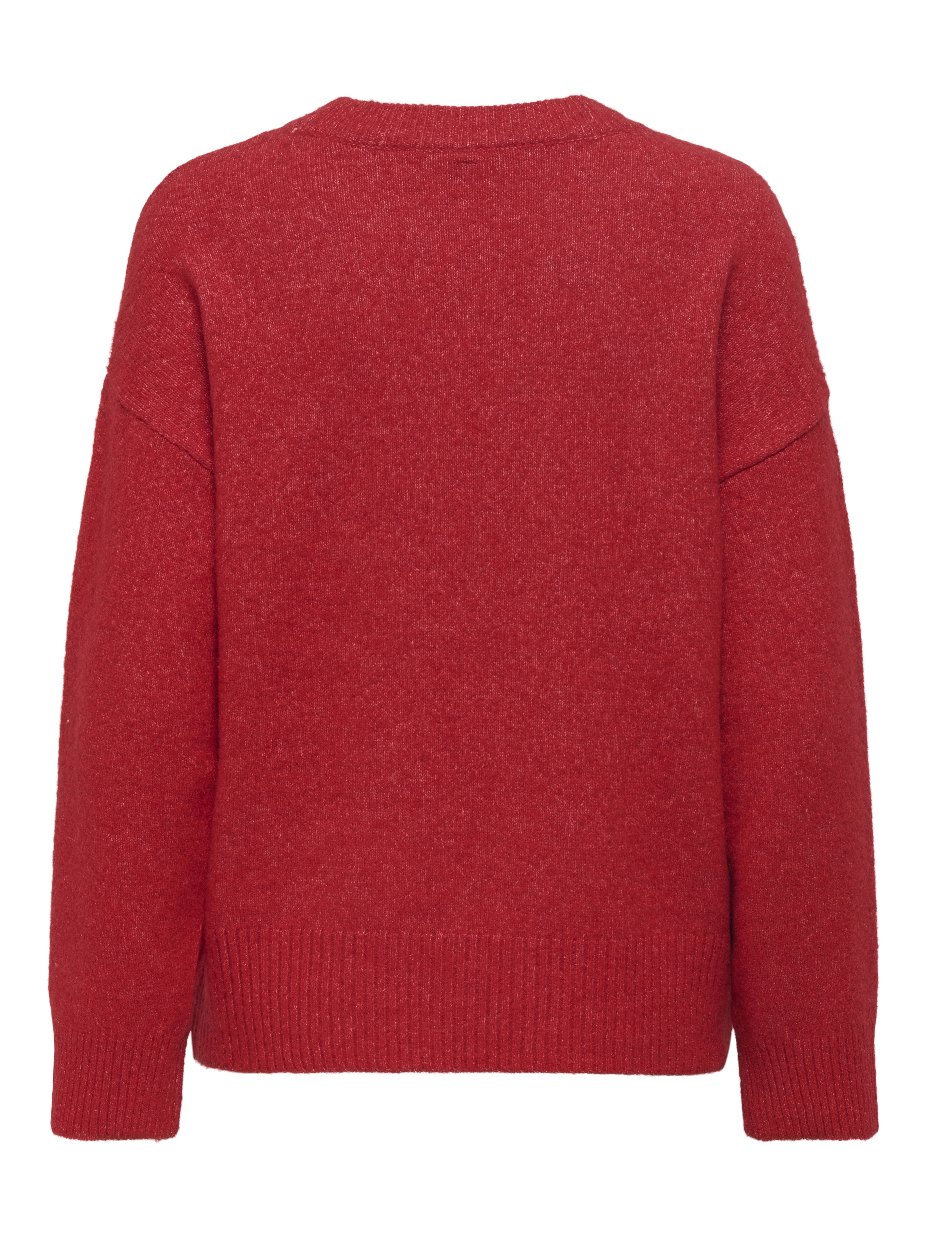 Only Damen Pullover Salsa/Melange/S