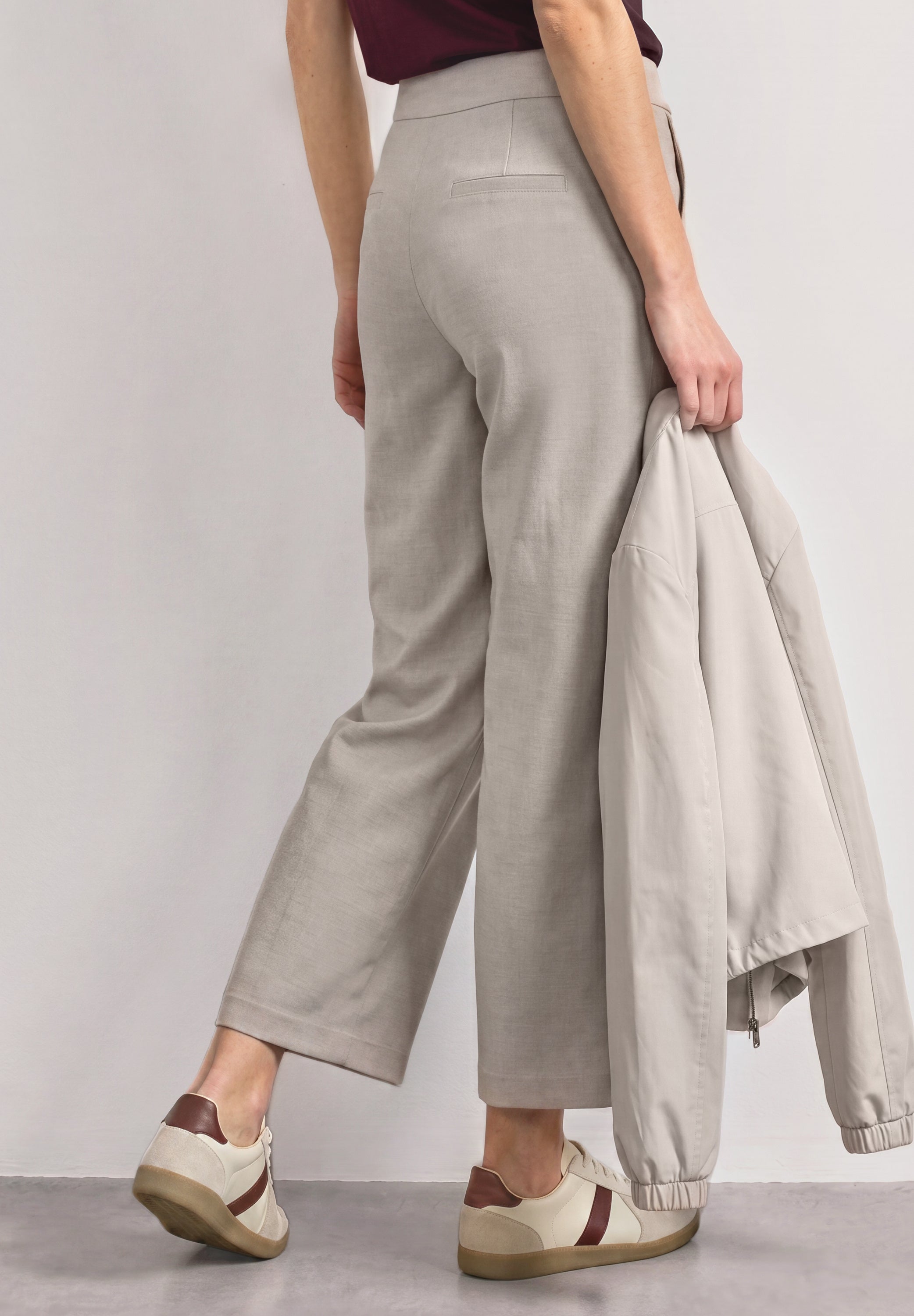 Street One Damen Hosen  Clay Sand