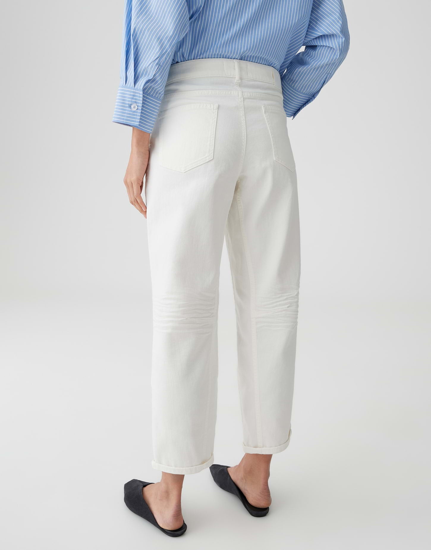 Opus Pants Damen Jeans Milk