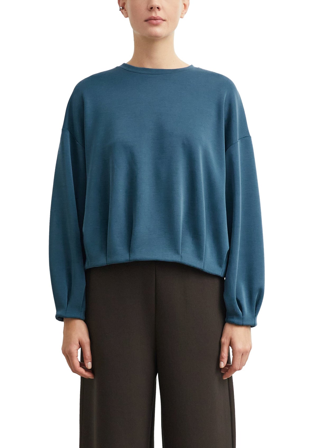 Comma Damen Sweatshirts  Blue
