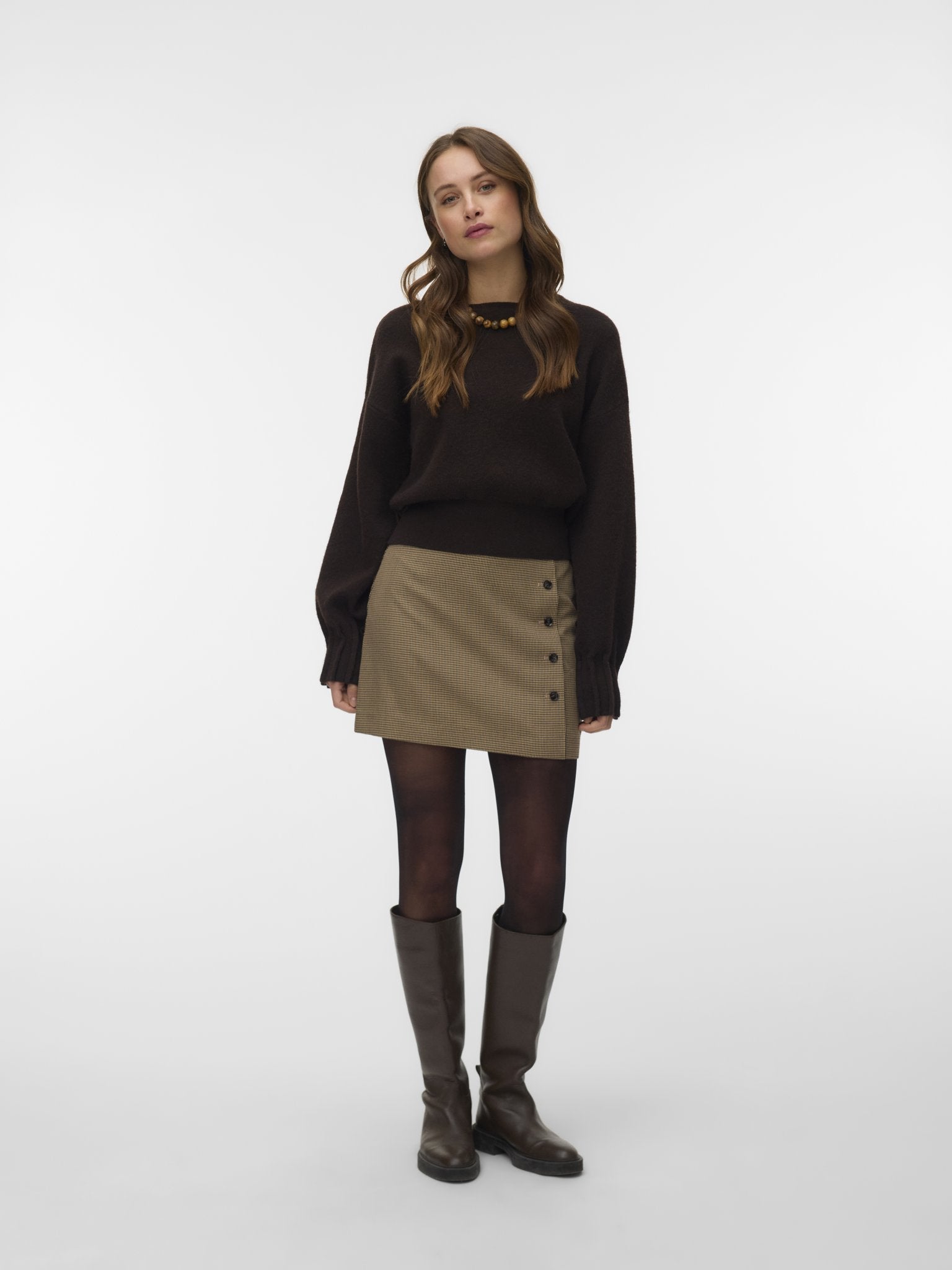 Vero Moda Damen Pullover Chocolate Torte