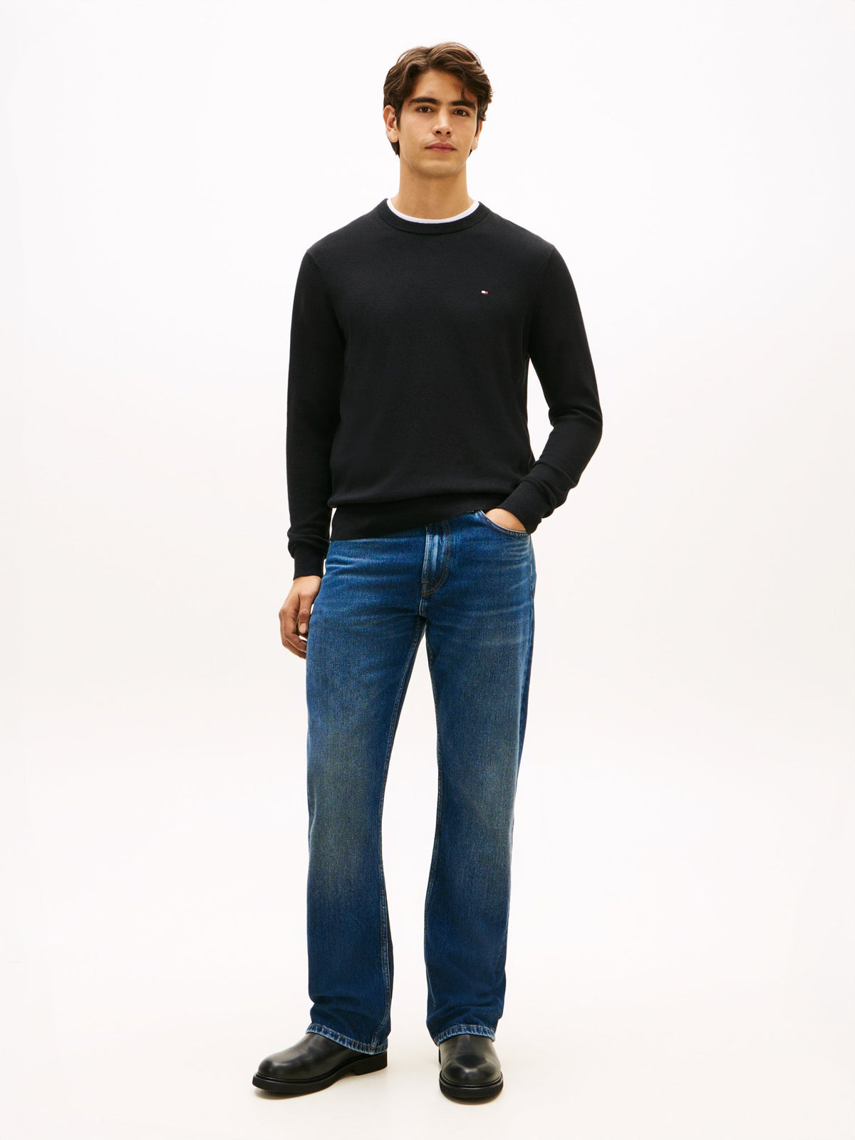 Tommy Hilfiger Herren Sweatshirts Bds Black