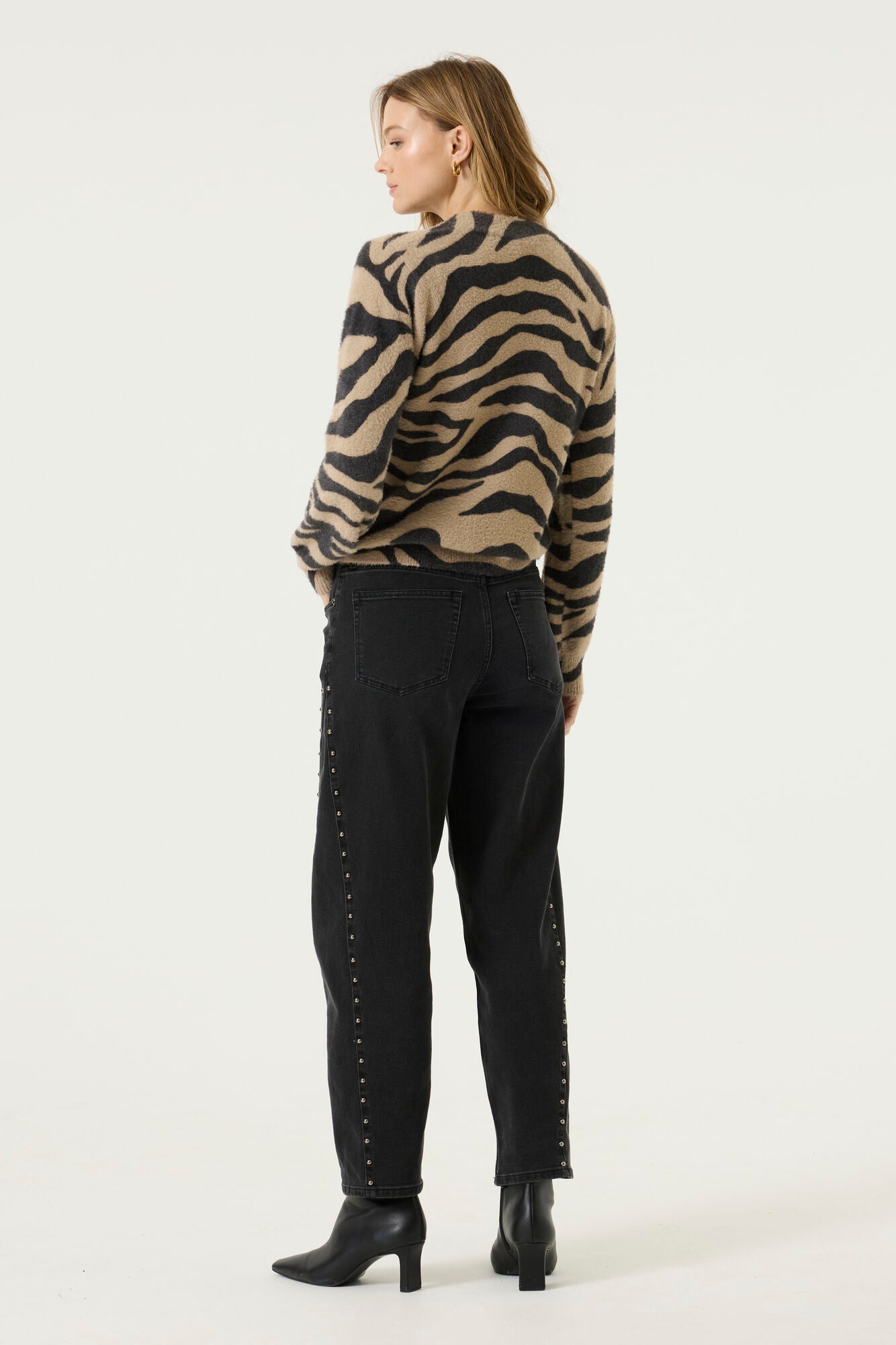Garcia Damen Strickjacken Black