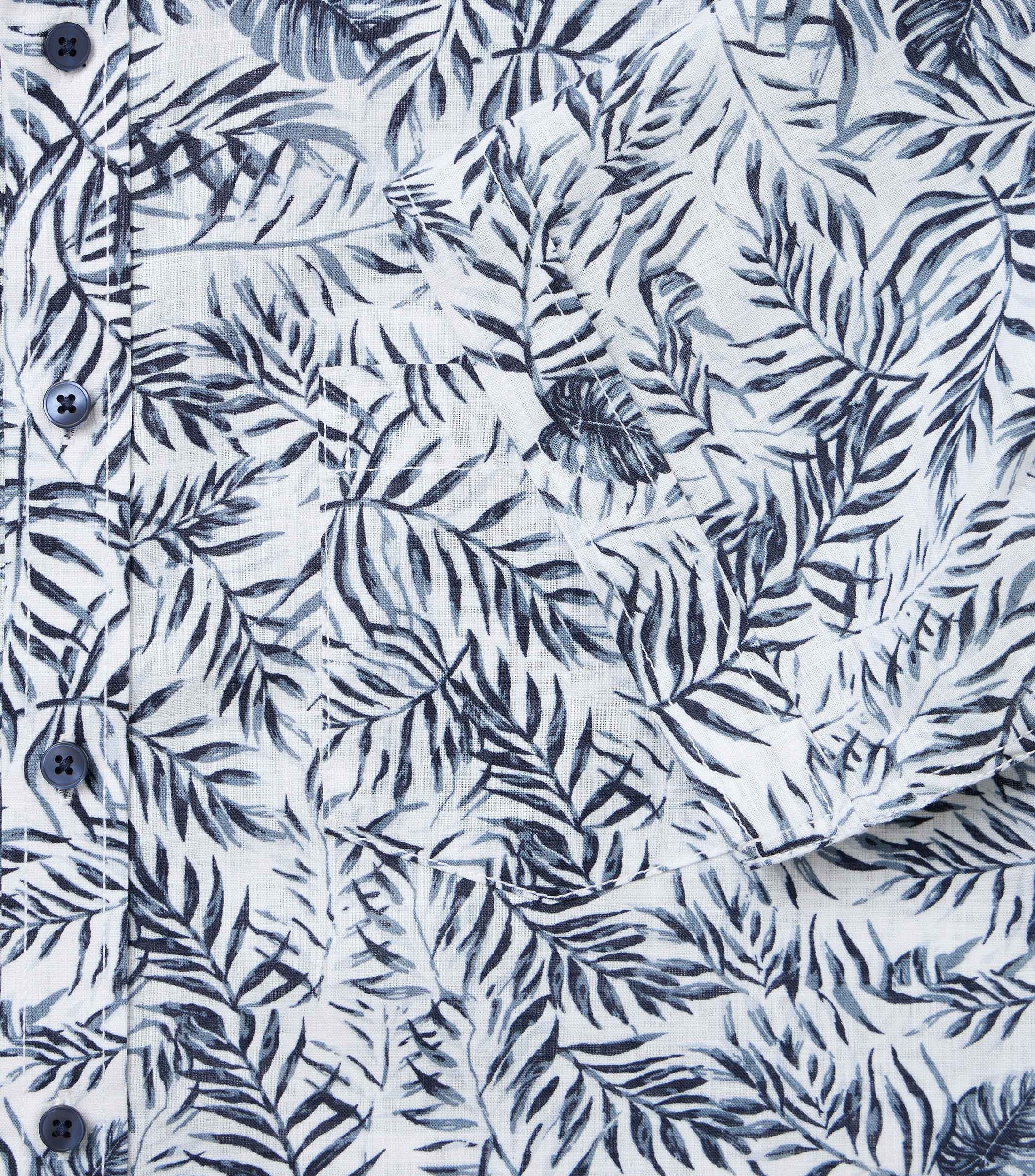Casa Moda Herren Hemden kurz  Blau