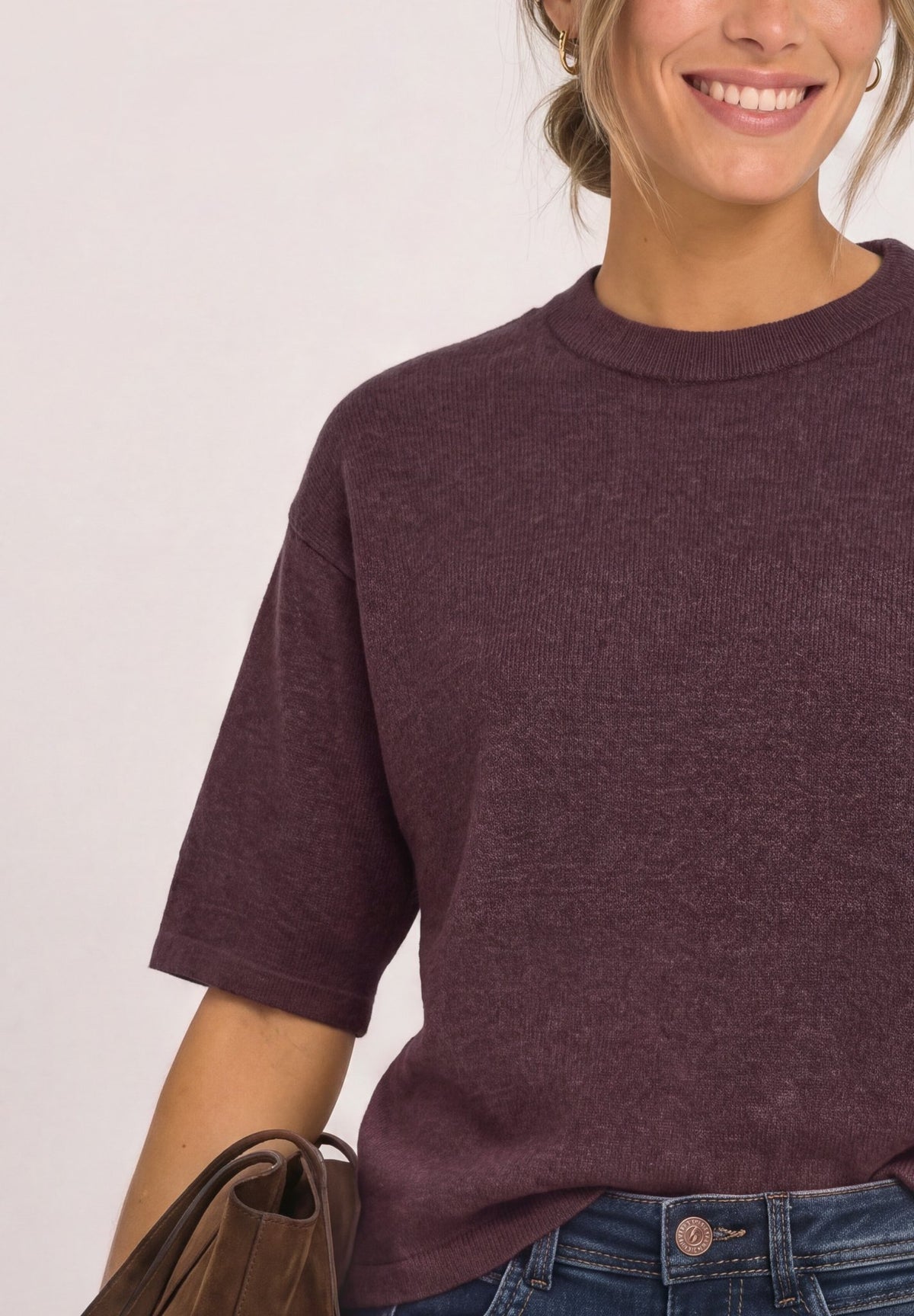 Street One Damen Pullover  Rustic Ro