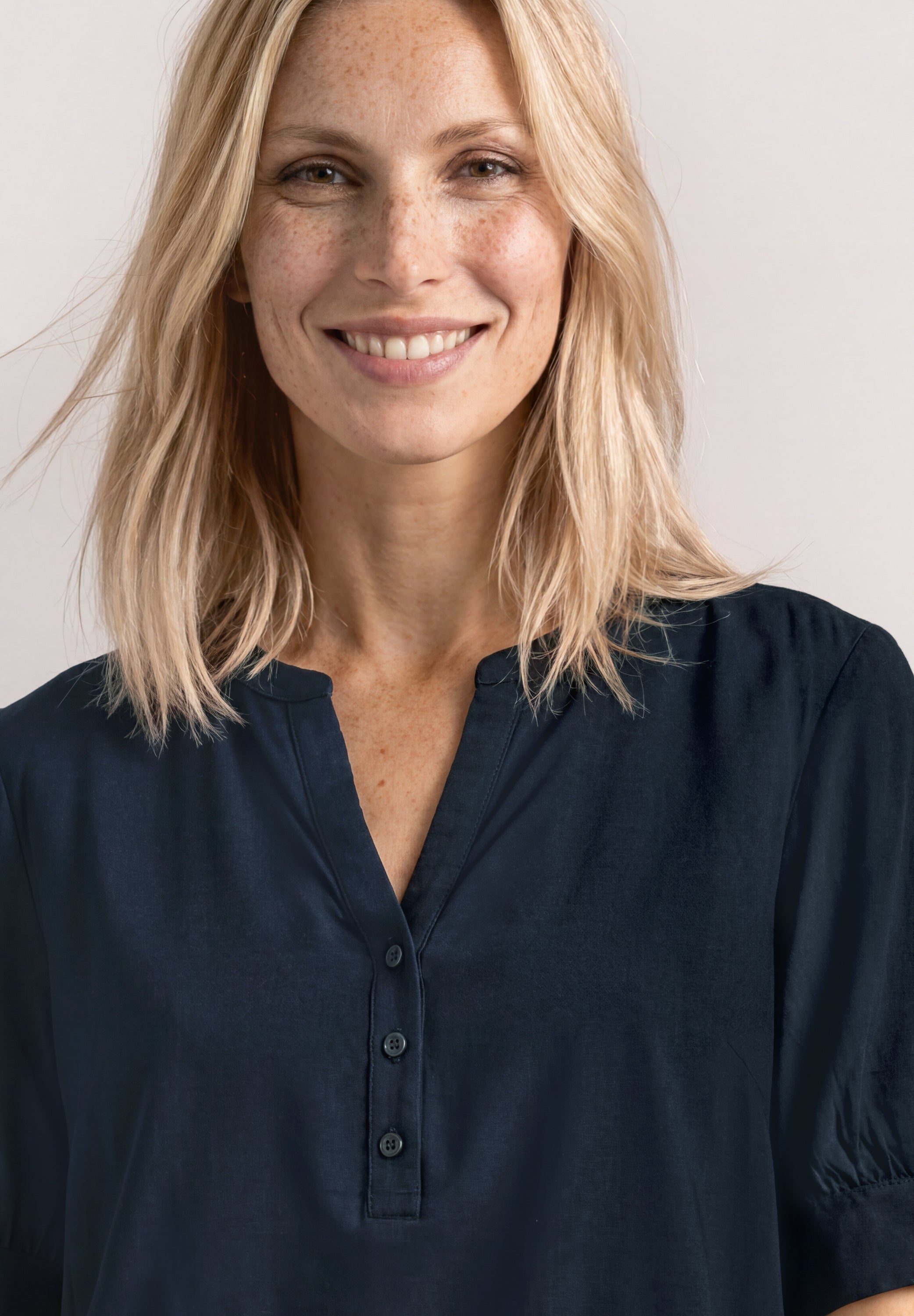 Street One Damen Blusen  Darkest B