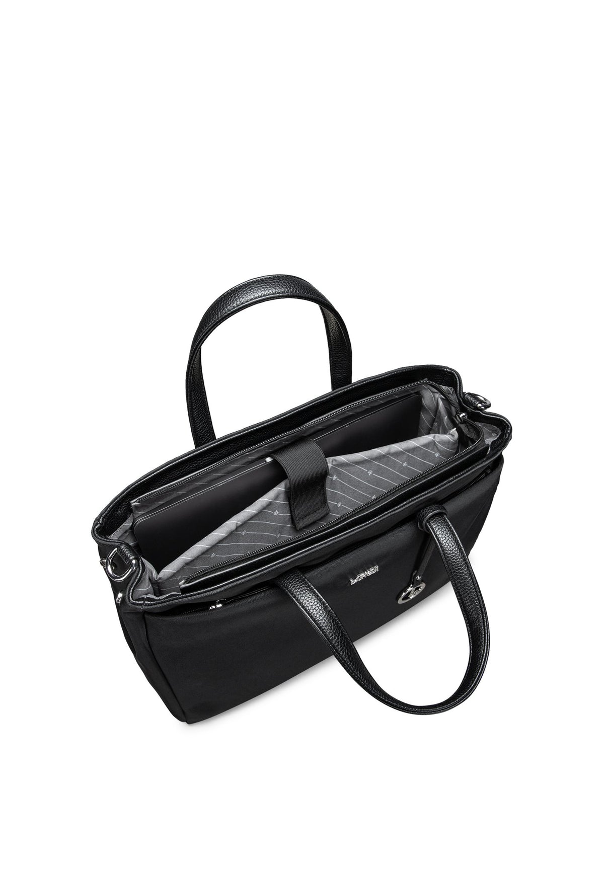 L.Credi Handtasche Schwarz