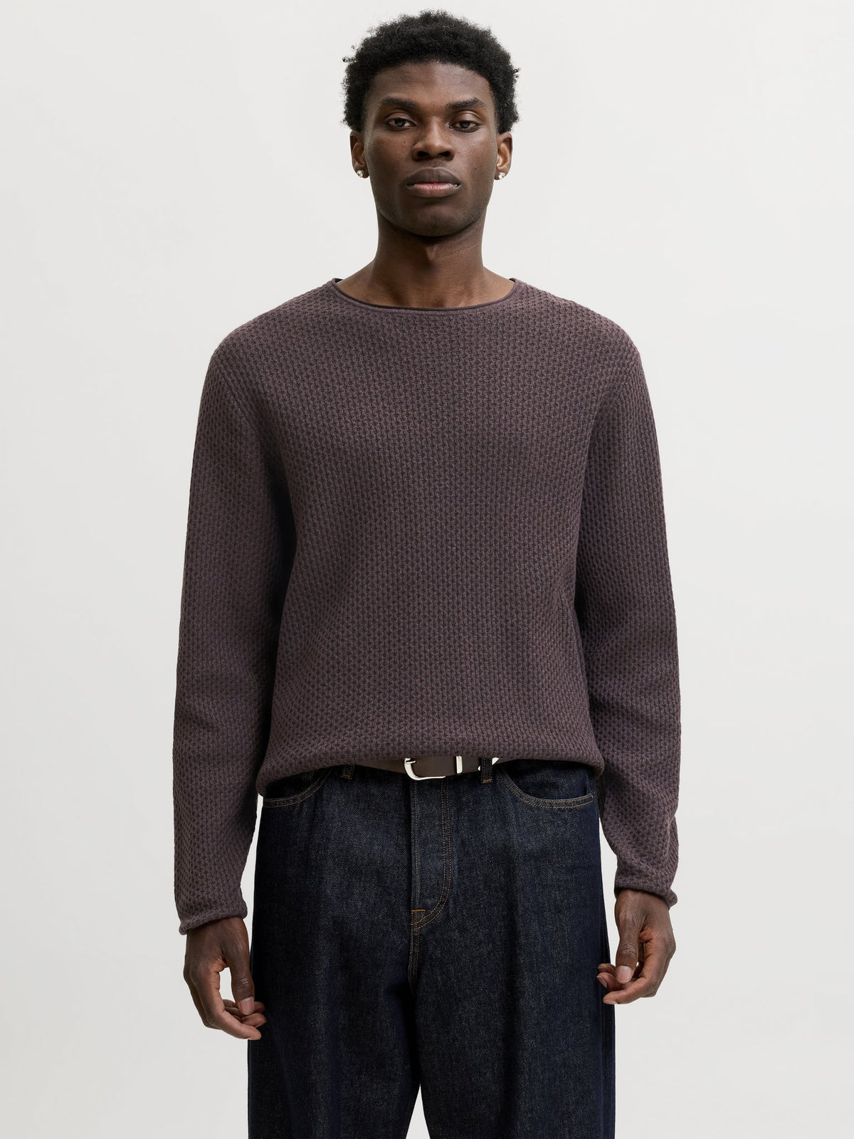Jack & Jones Herren Pullover Chocolate Torte
