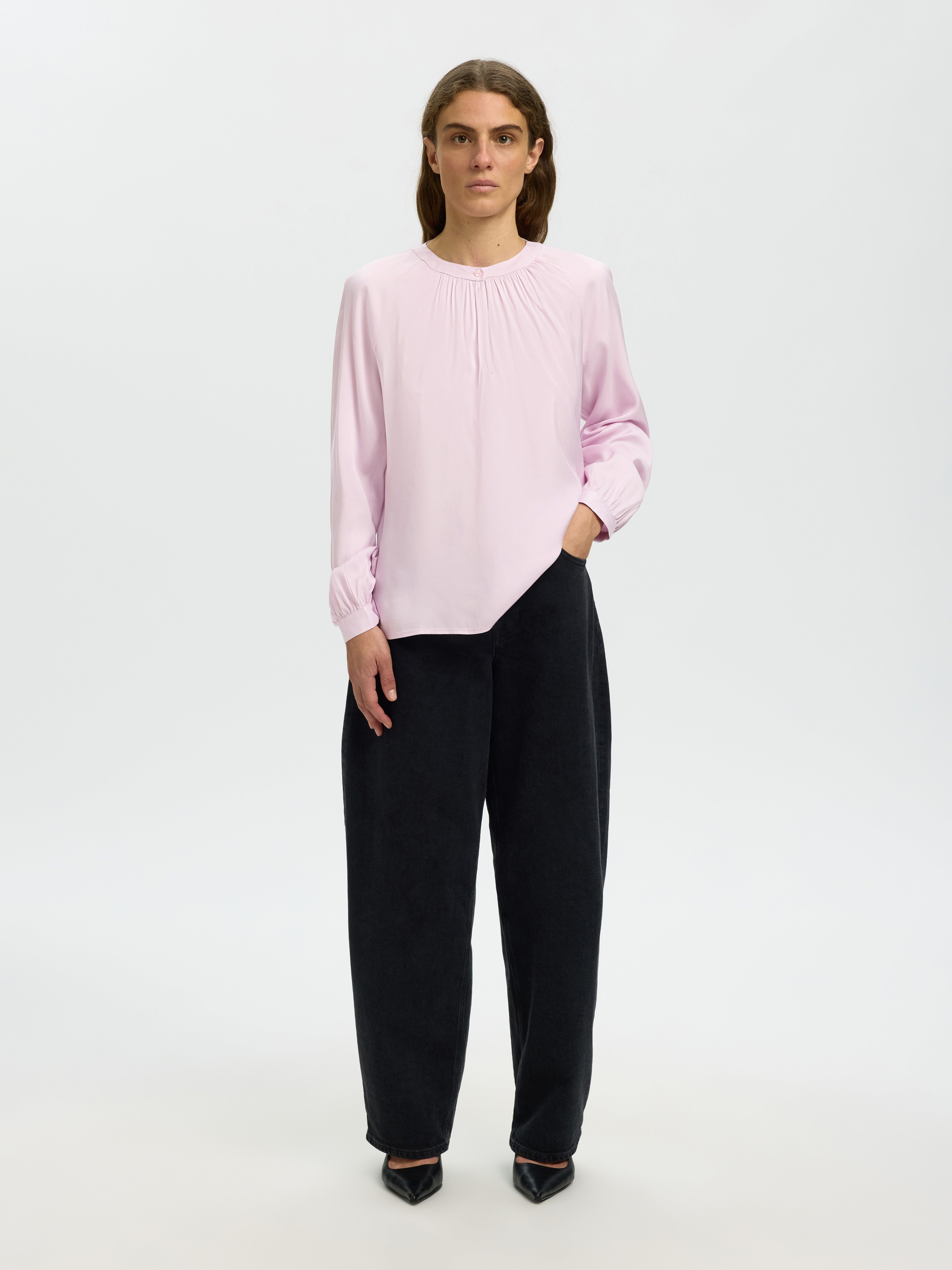 Selected Femme Damen Blusen Winsome Orchid