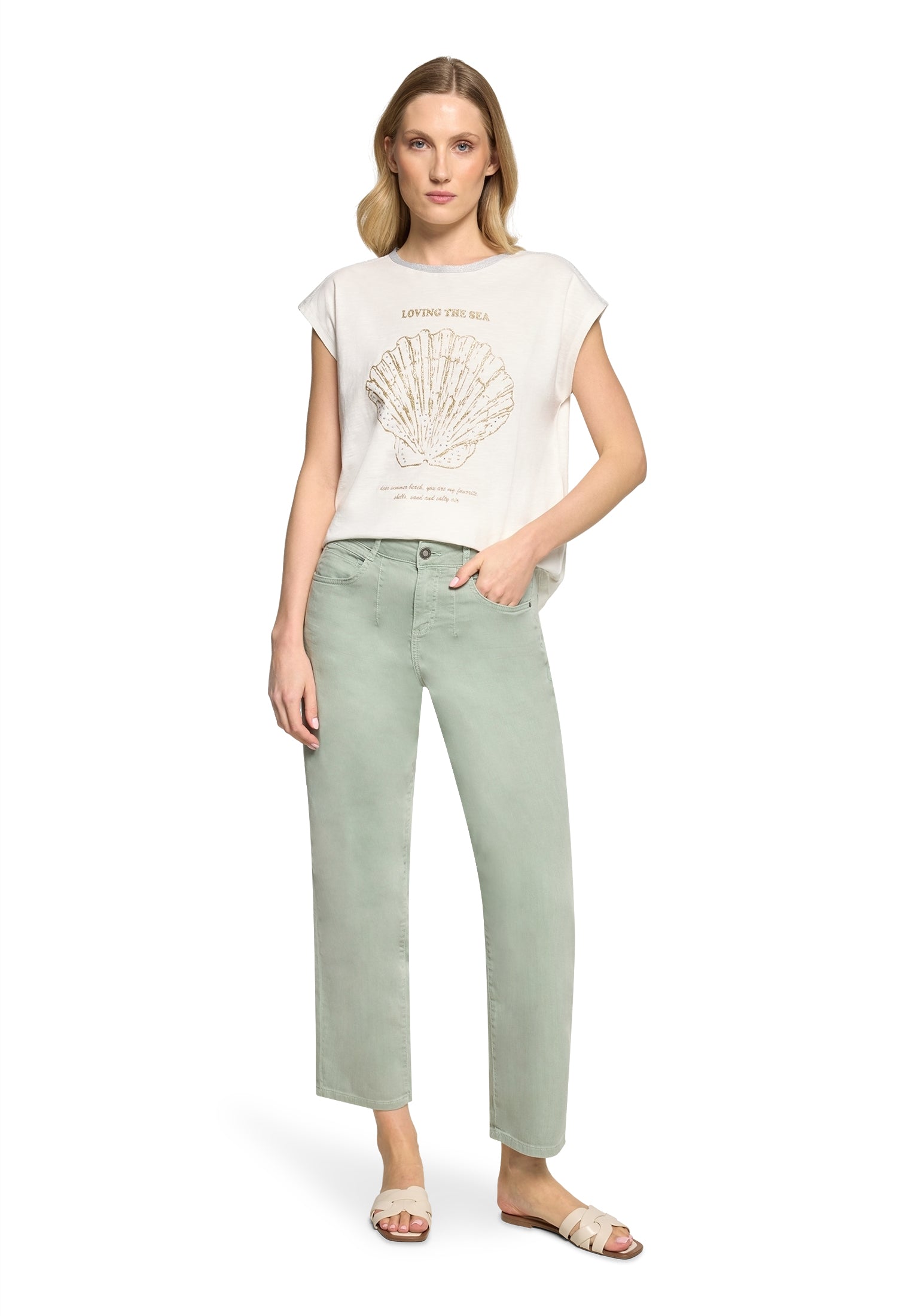 Cartoon Damen Jeans Gossamer Green