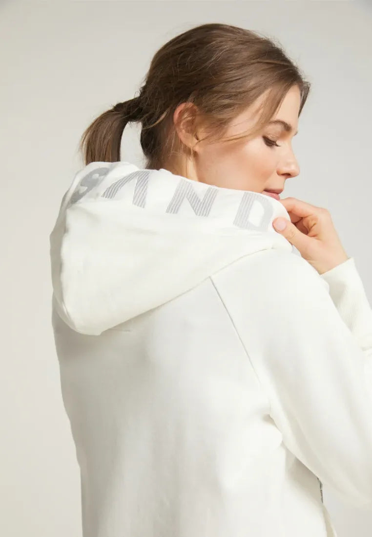 Elbsand Damen Sweatjacken Cloud White
