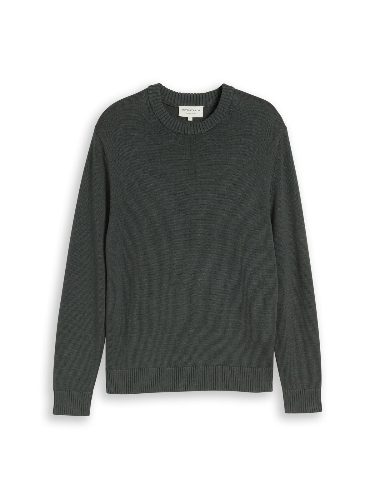 Tom Tailor Herren Pullover Darkest Olive M