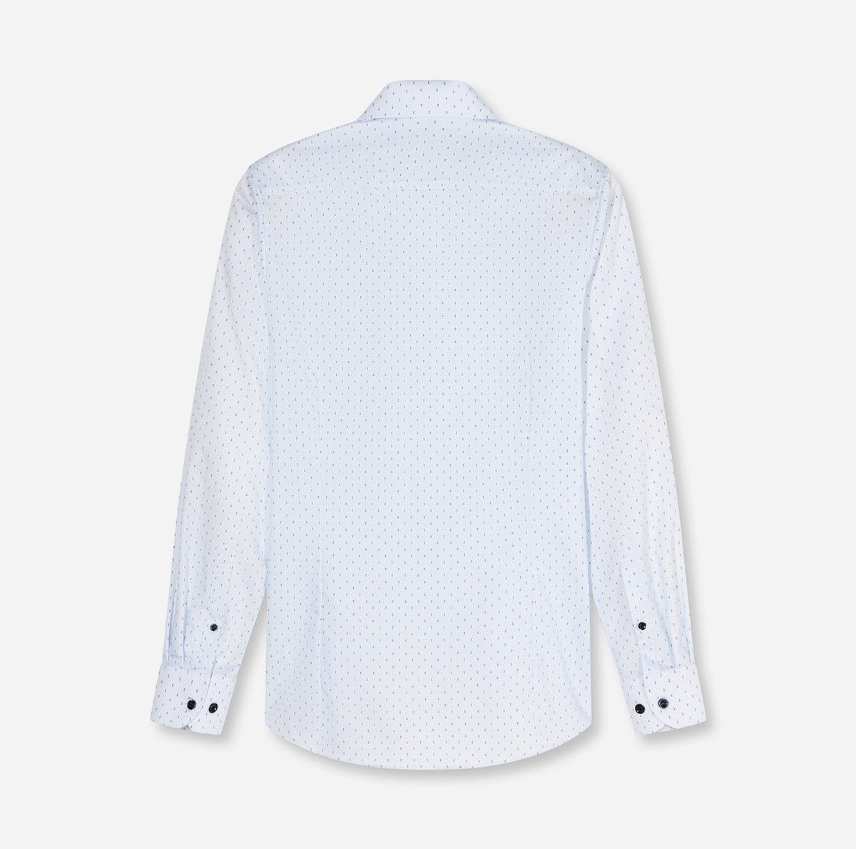 Olymp Herren Hemden lang Bleu