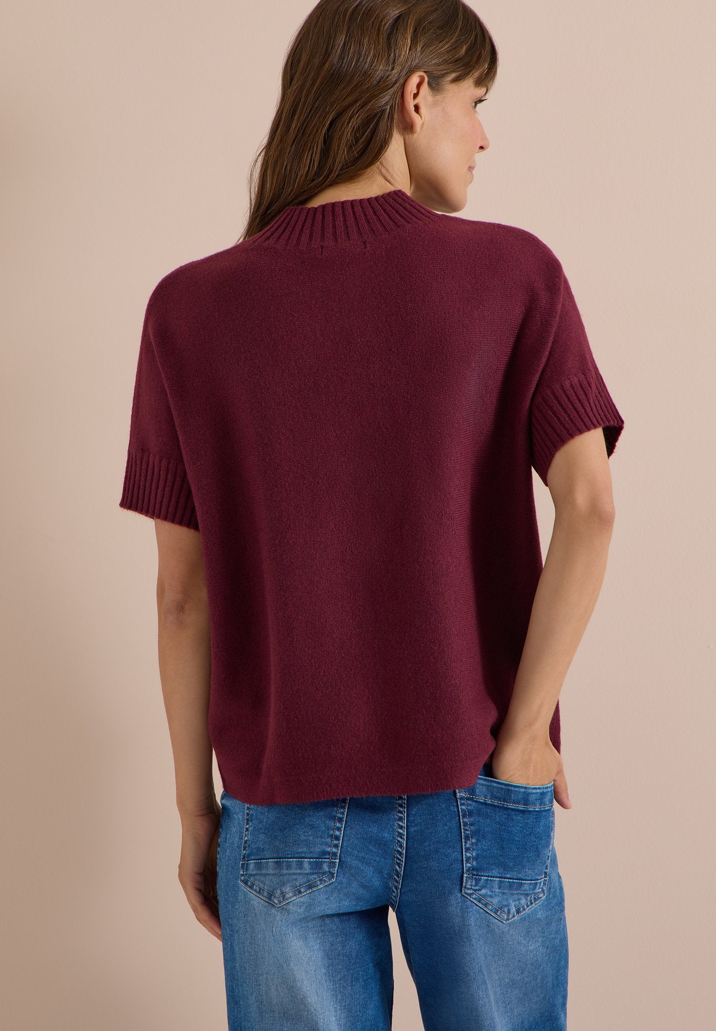Cecil Damen Pullover Red Wine