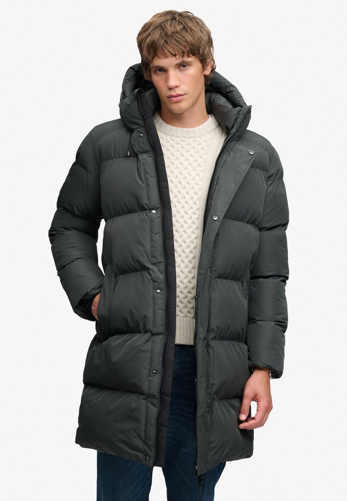 Superdry Herren Jacken Lp Hiking Khak