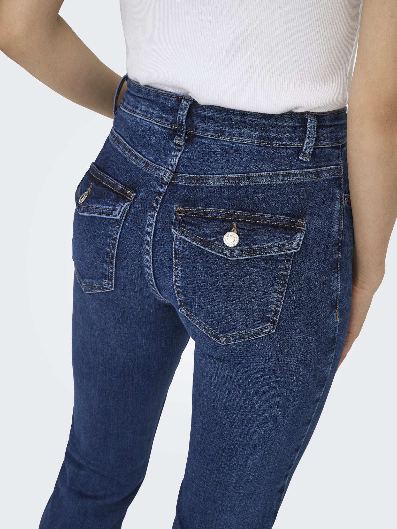 only Damen Jeans Dark Blue Denim