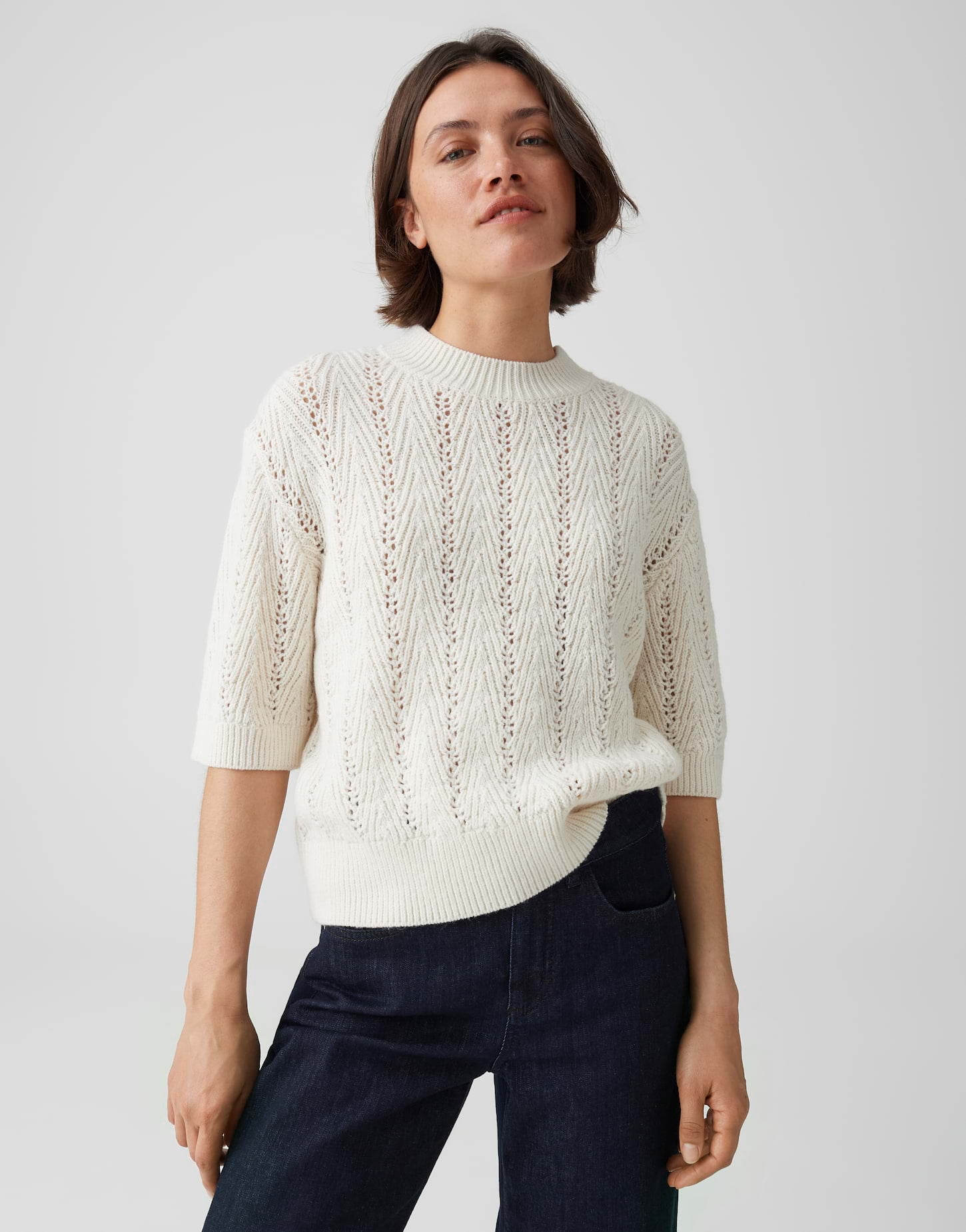 Opus Damen Pullover Light Cotton