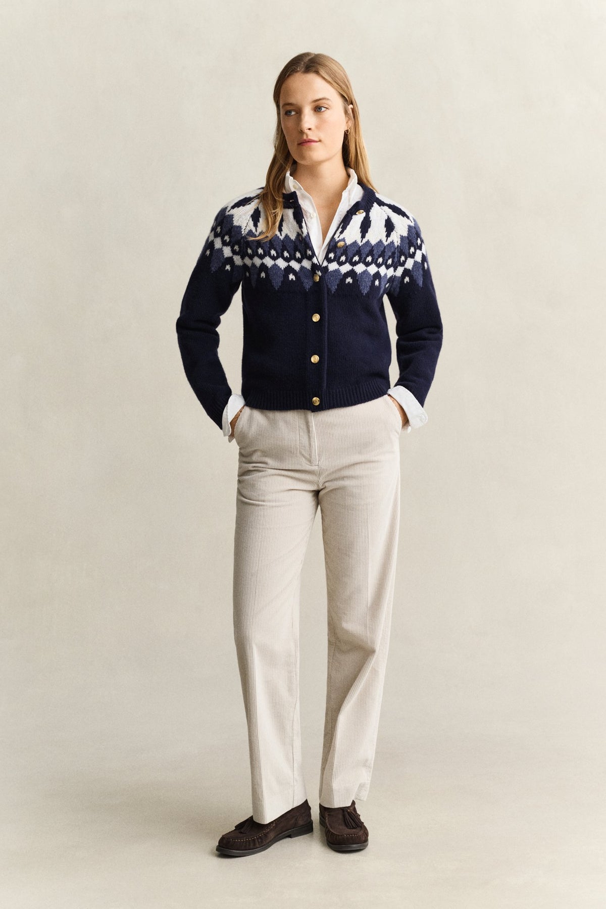 Gant Damen Strickjacken  Evening Blu
