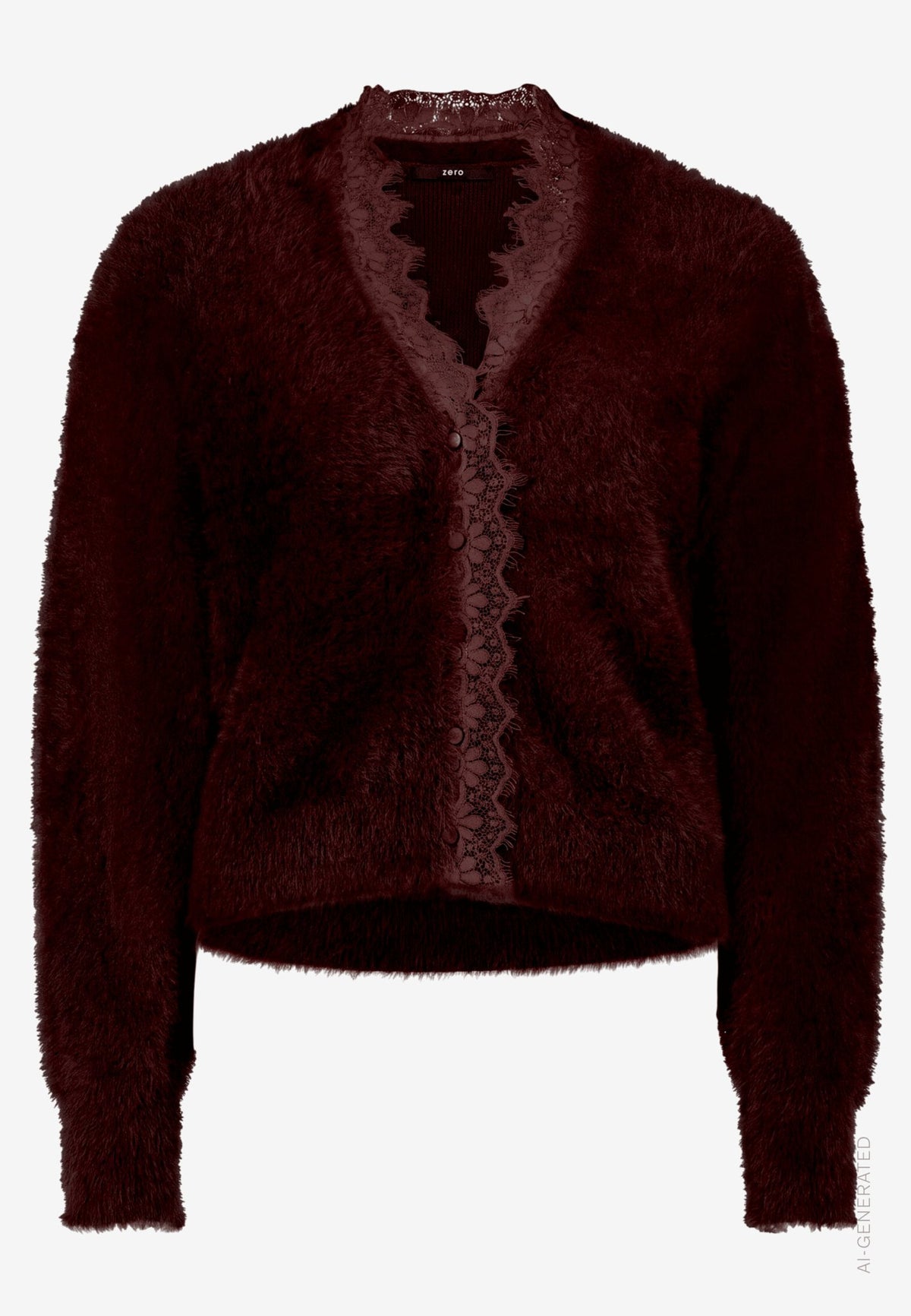 Zero Damen Pullover Chocolate Plum