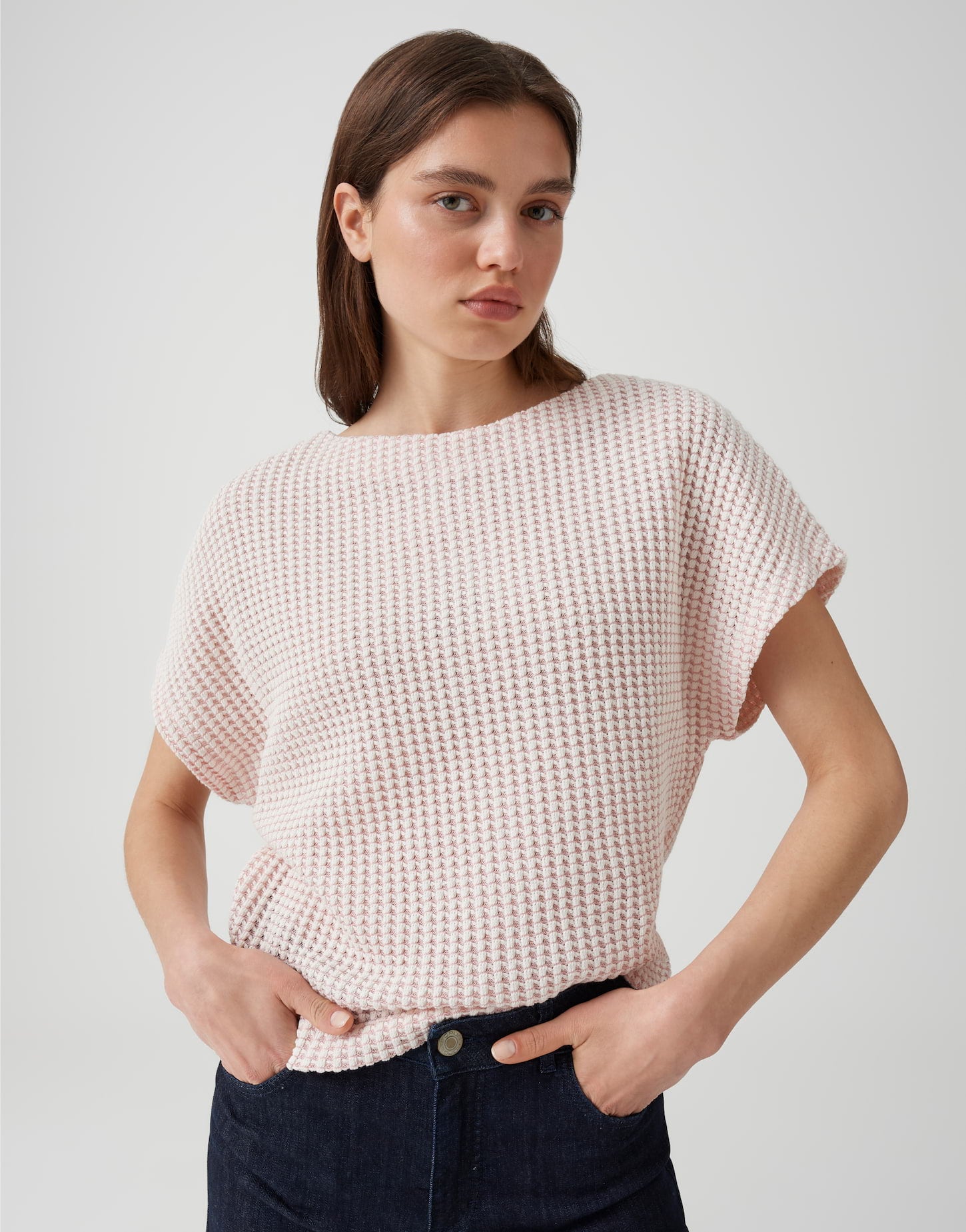 Opus Damen Sweatshirts Rose Tint
