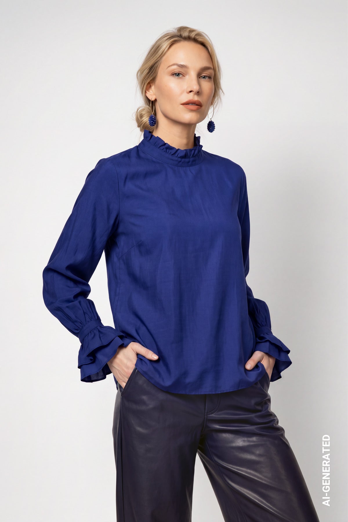Monari Damen Blusen Classic Nav
