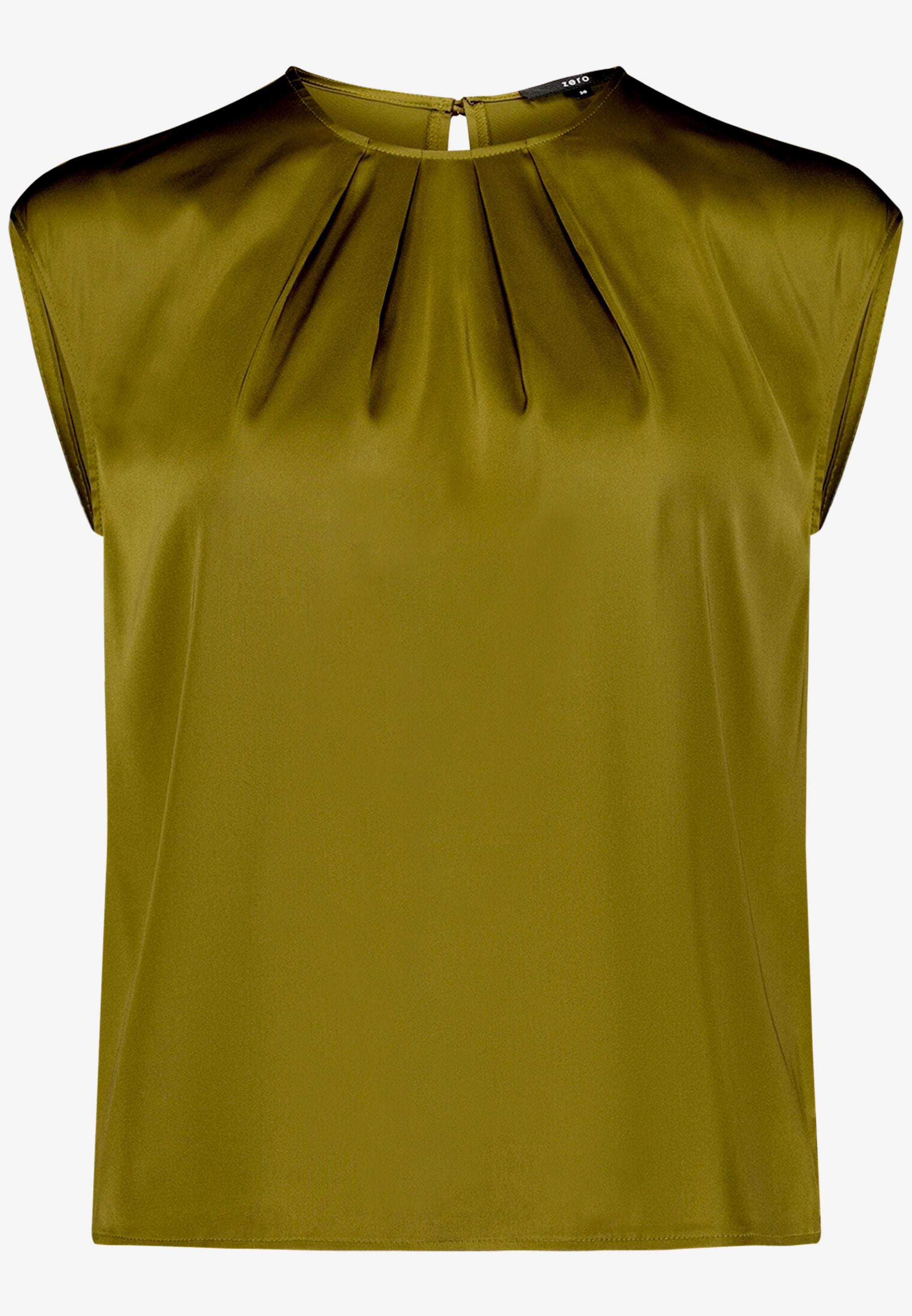 Zero Damen Blusen Fir Green