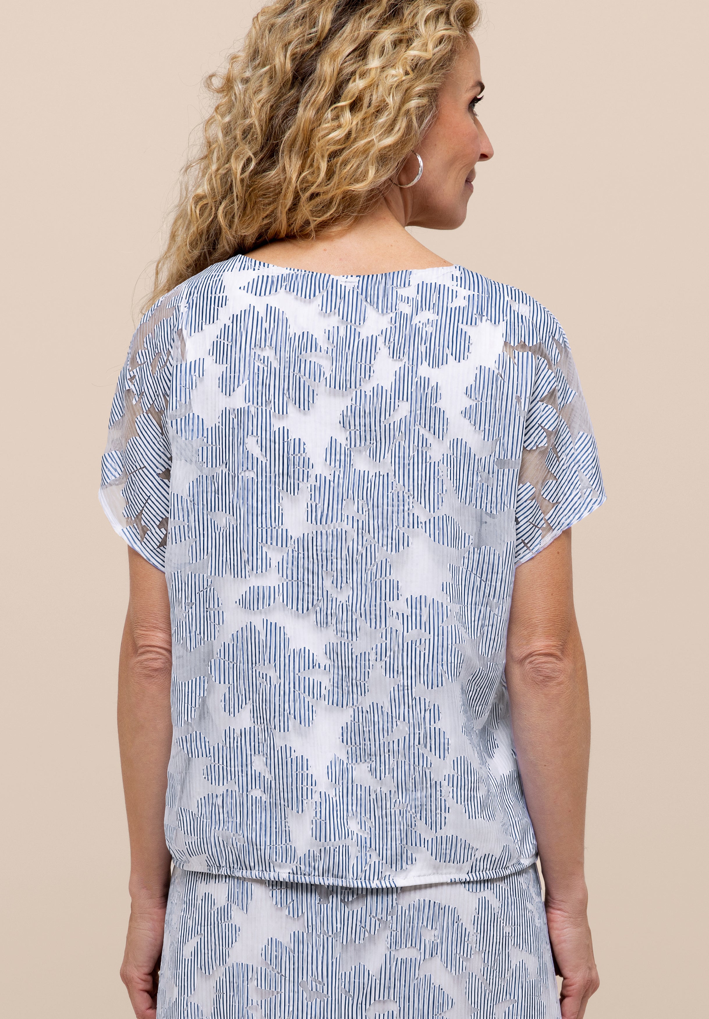 Bianca Damen Blusen Blue Mix