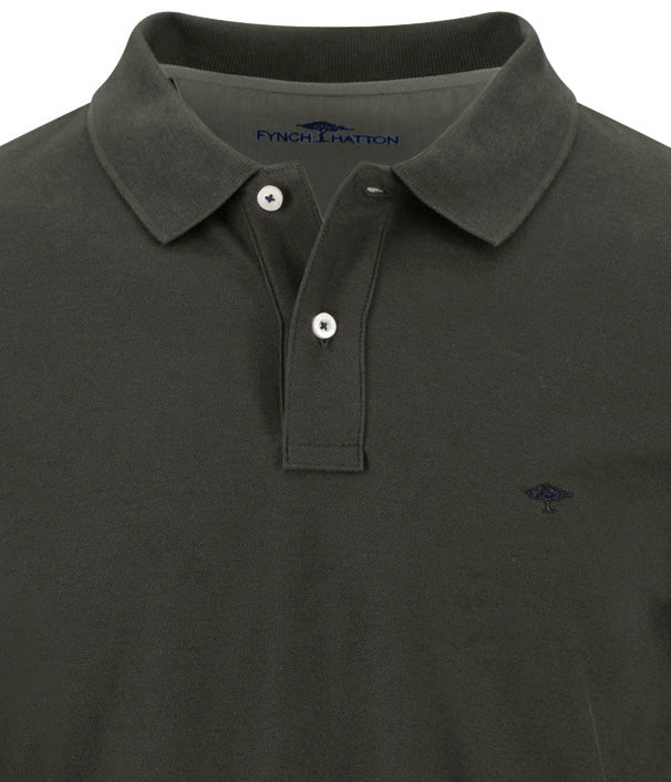 Fynch-Hatton Herren Polo-Shirts Cypress