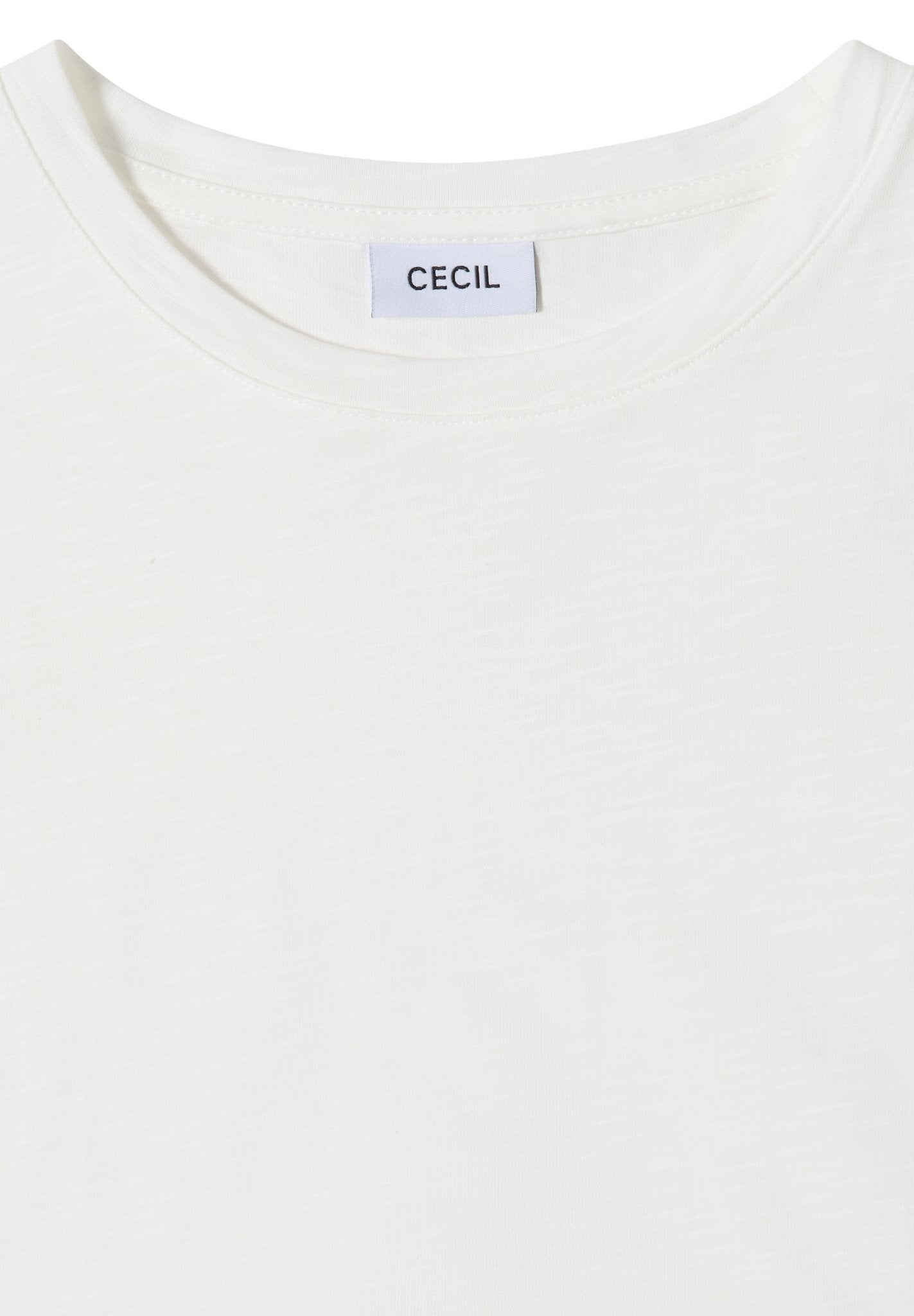 Cecil Damen T-Shirts  Vanilla W