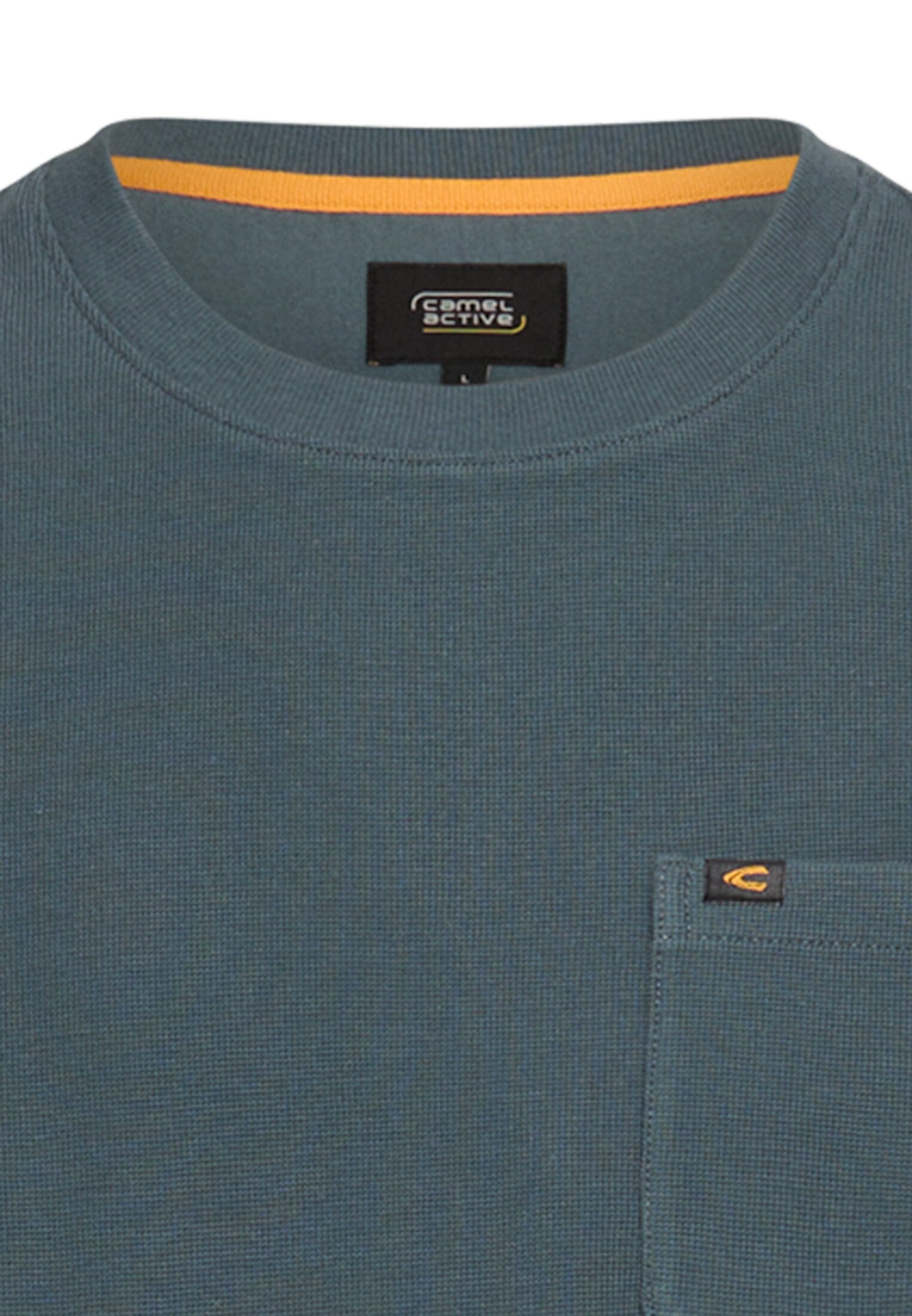 Camel active Herren T-Shirts kurz  Tinted Blue