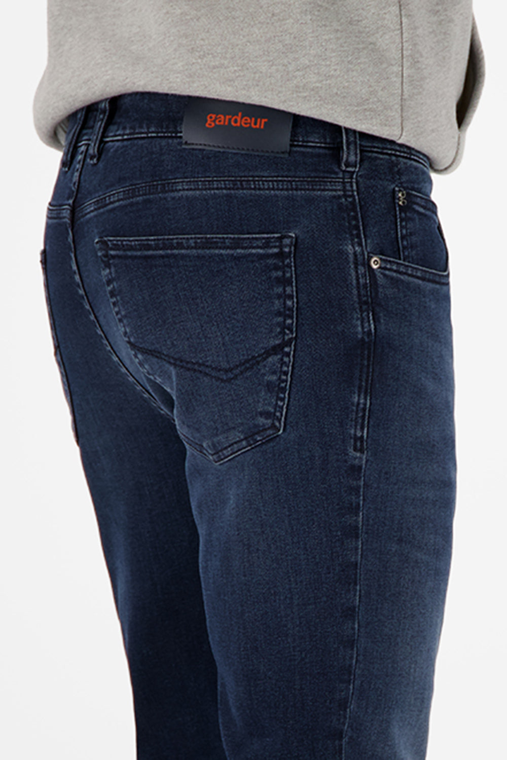 Gardeur Herren Jeans Dark Stone