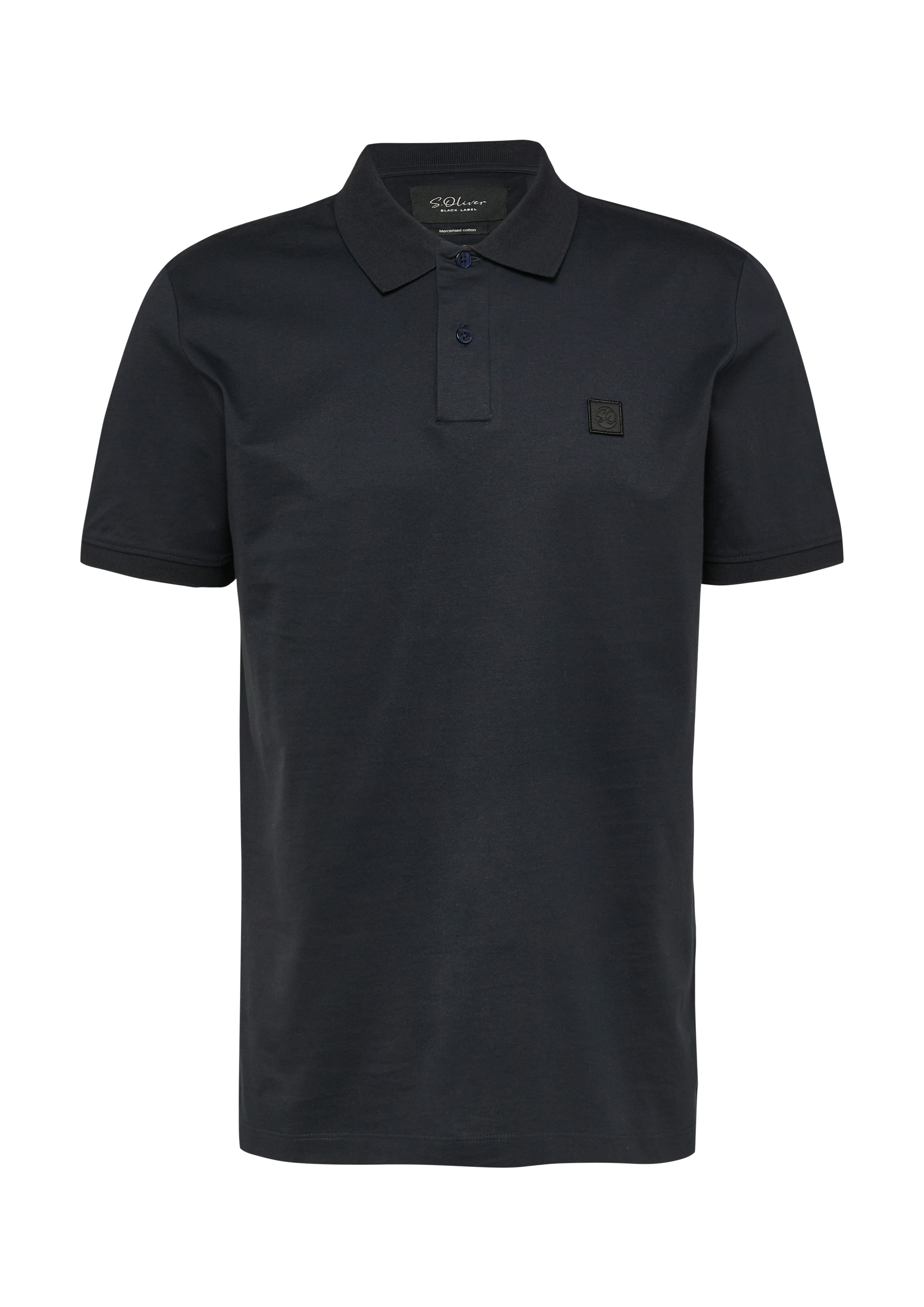 S. Oliver black Herren Polo-Shirts Blue