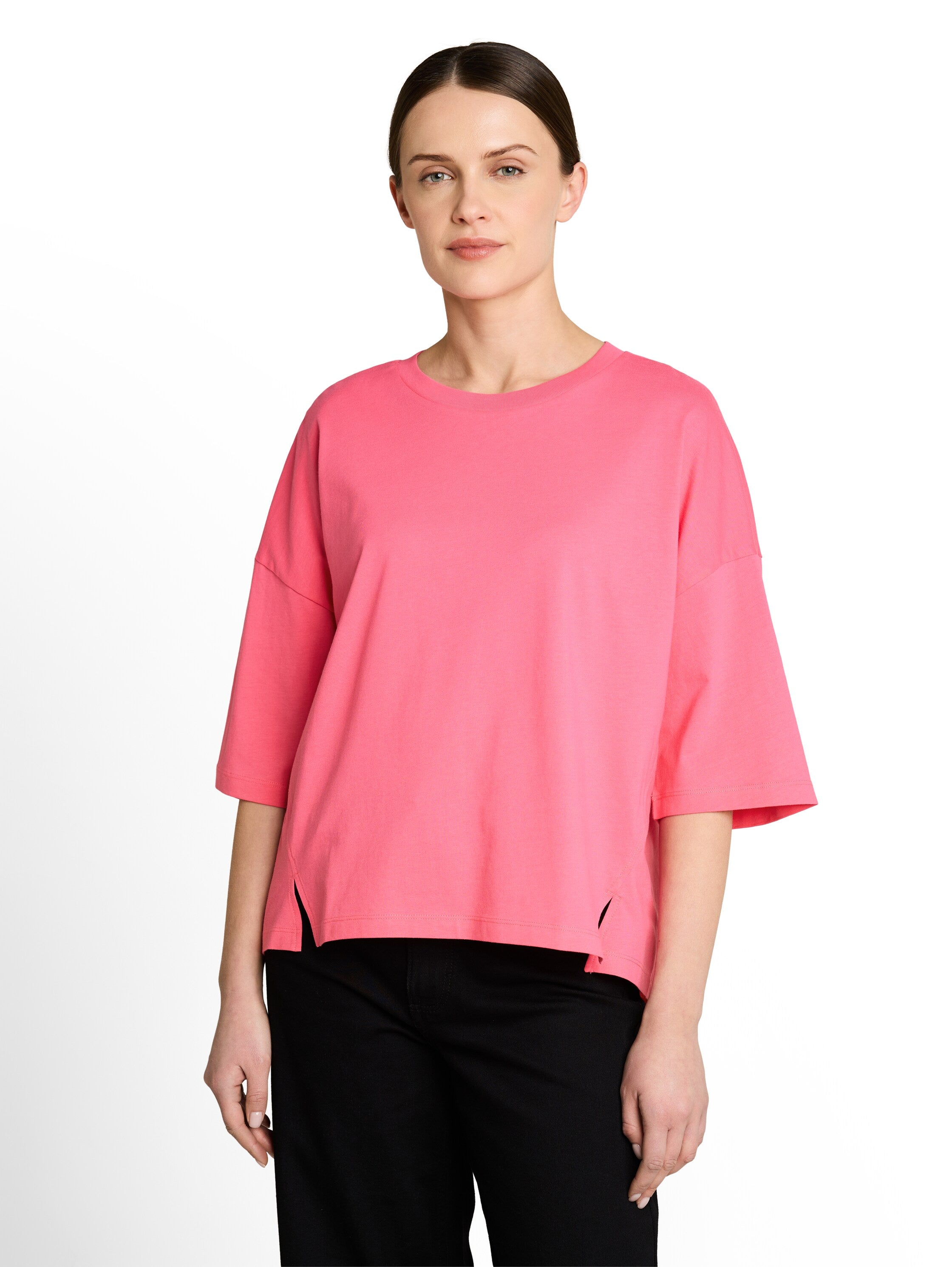 Tom Tailor denim Damen T-Shirts Soft Bright Pin