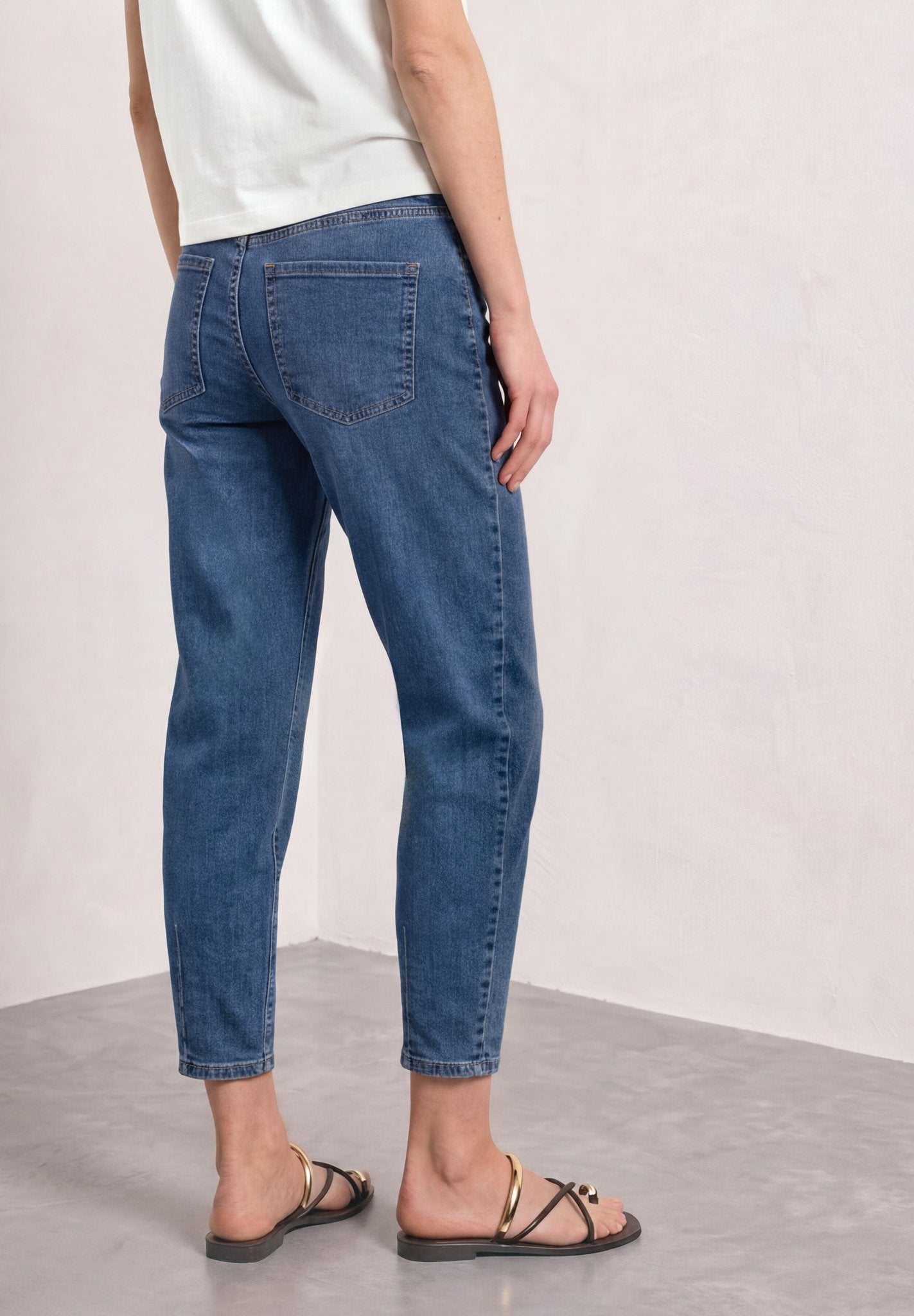Street One Damen Hosen  Medium Bl