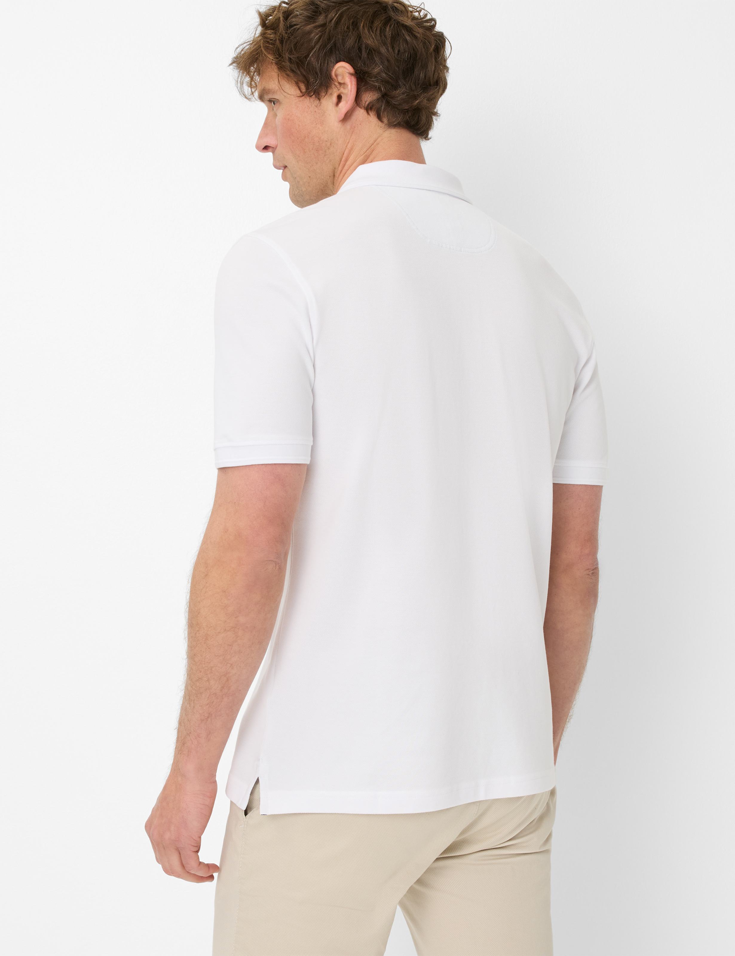 Brax Herren Polo-Shirts  White