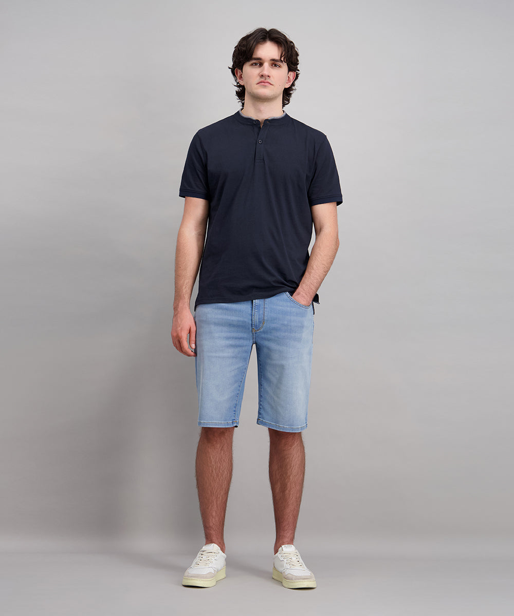 Pioneer Herren Shorts  Ocean Blue