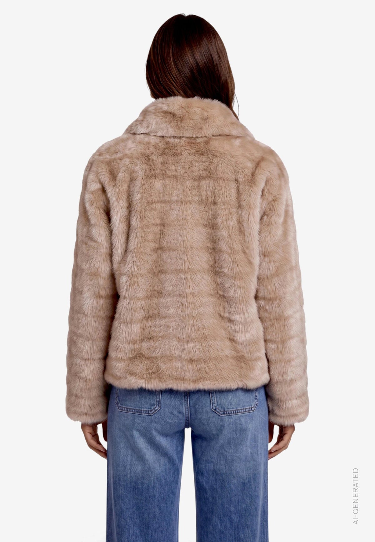 Zero Damen Jacken Cream/Brown
