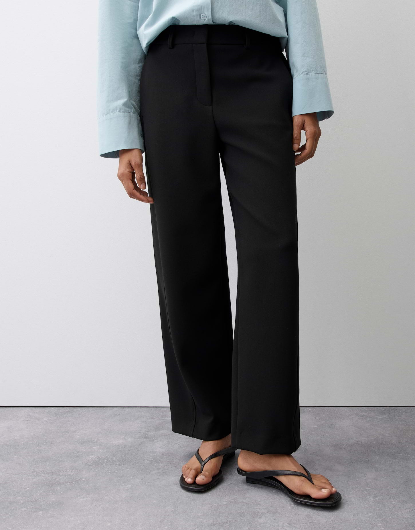 Opus Pants Damen Hosen  Black