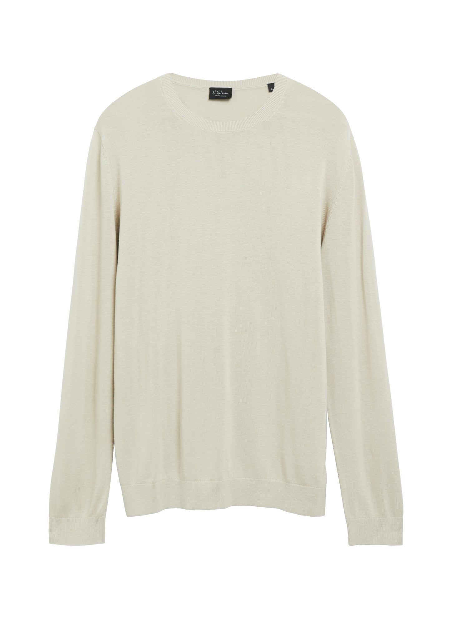 S. Oliver black Herren Pullover  Grey/Black