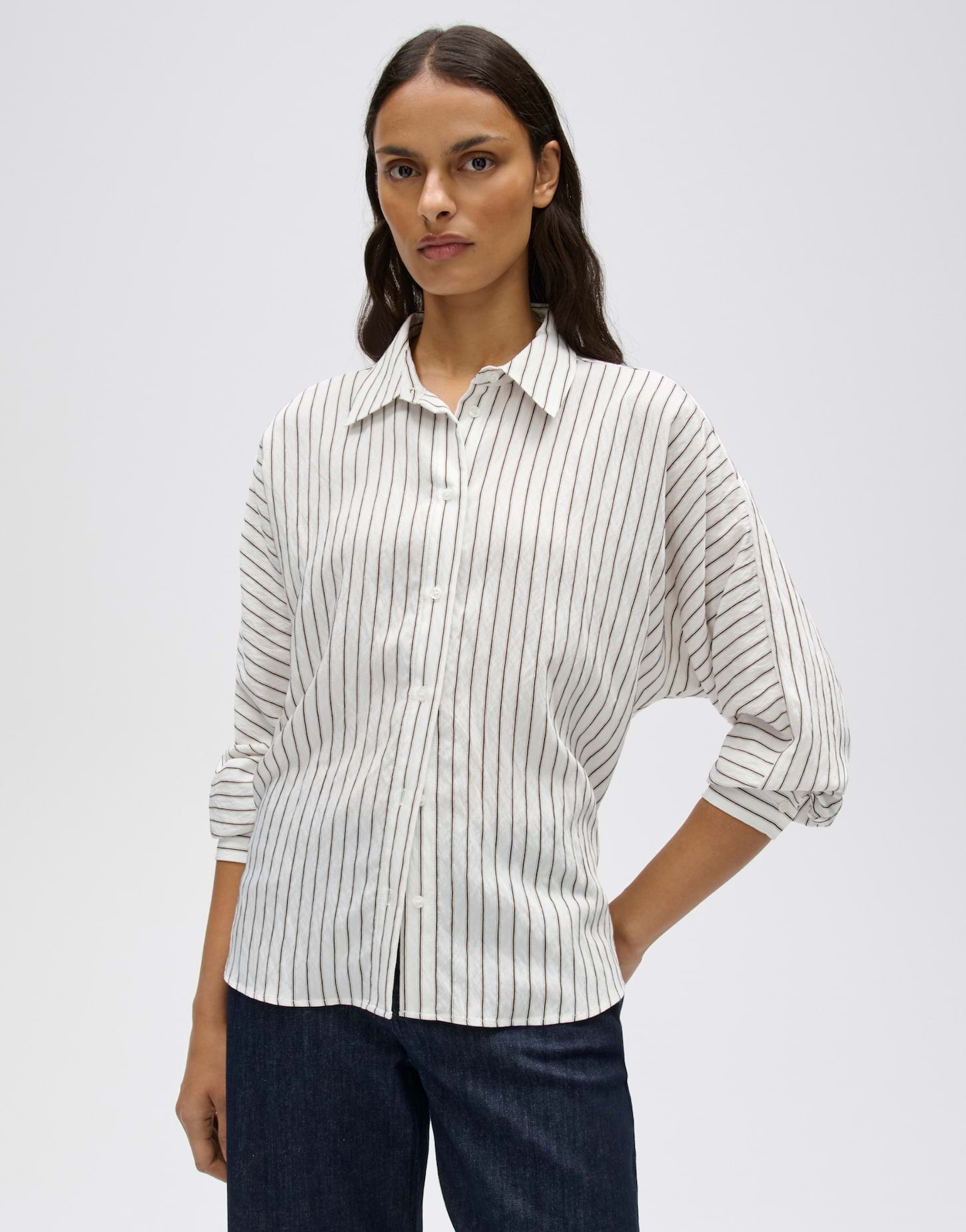 Opus Damen Blusen Milk