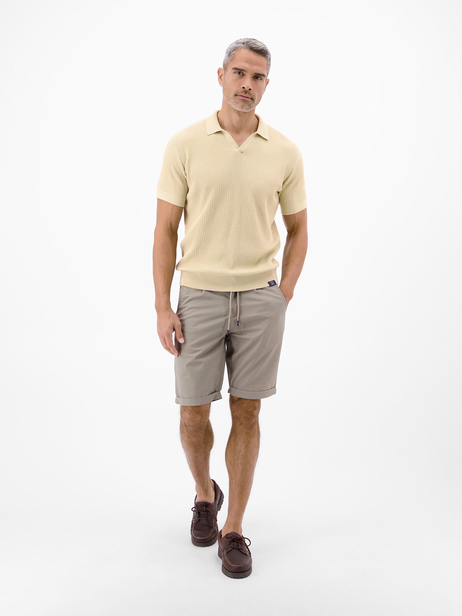 Lerros Herren Pullover Soft Stone