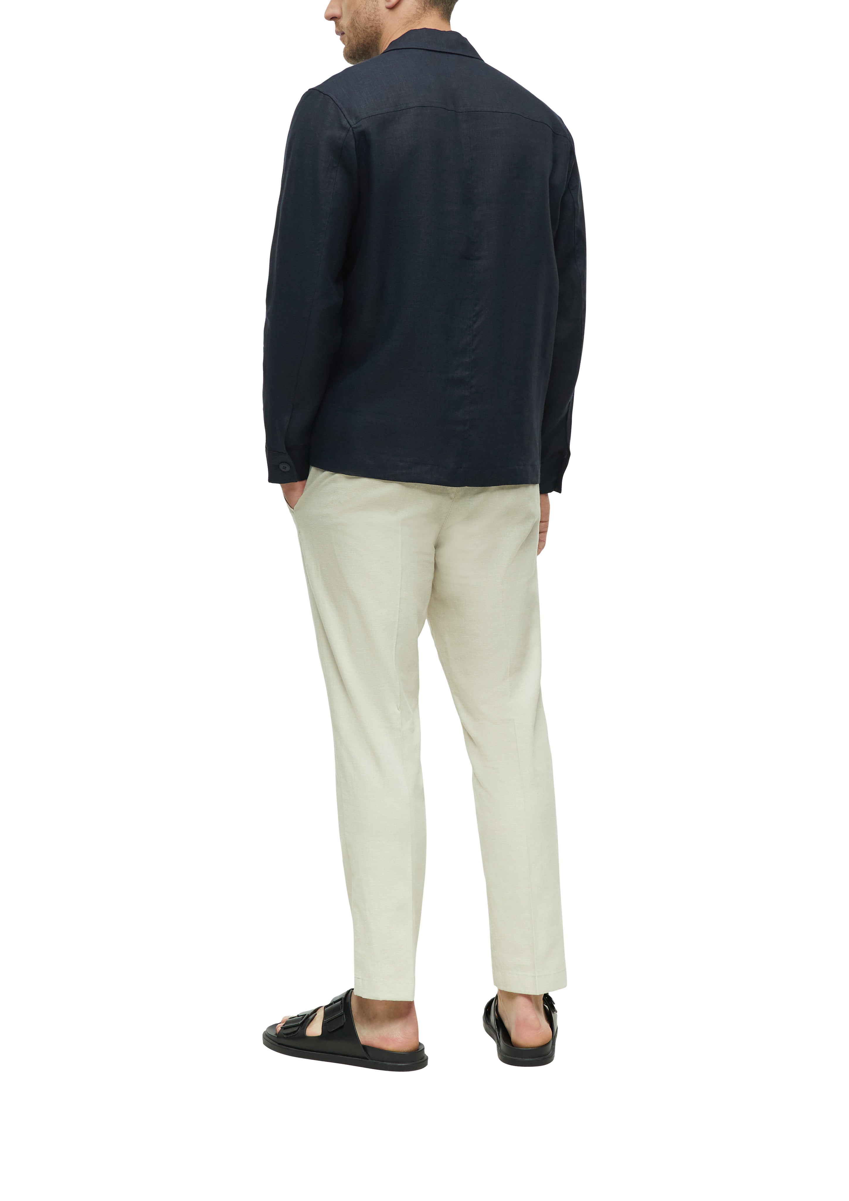 S. Oliver black Herren Sakkos Blue