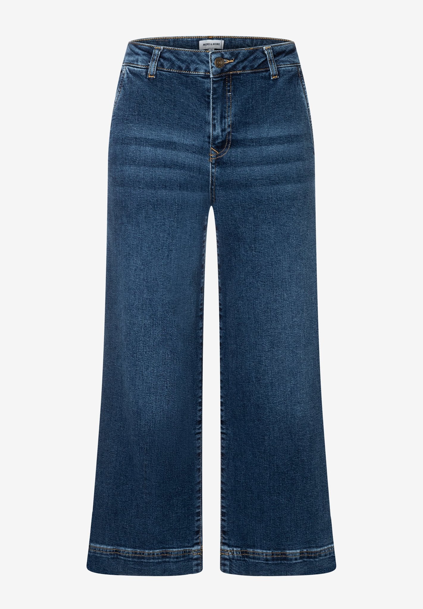 More & More Damen Jeans Dark Blue