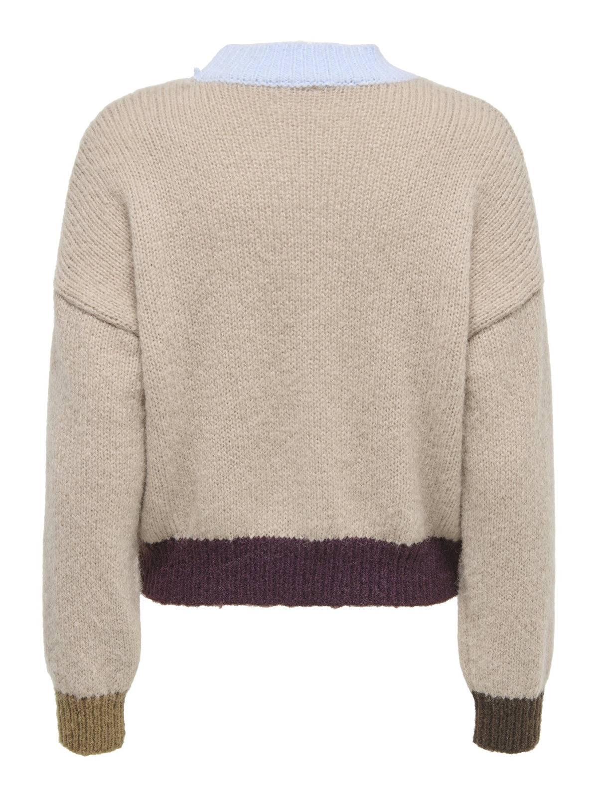 Only Damen Pullover Cashmere Blue/C