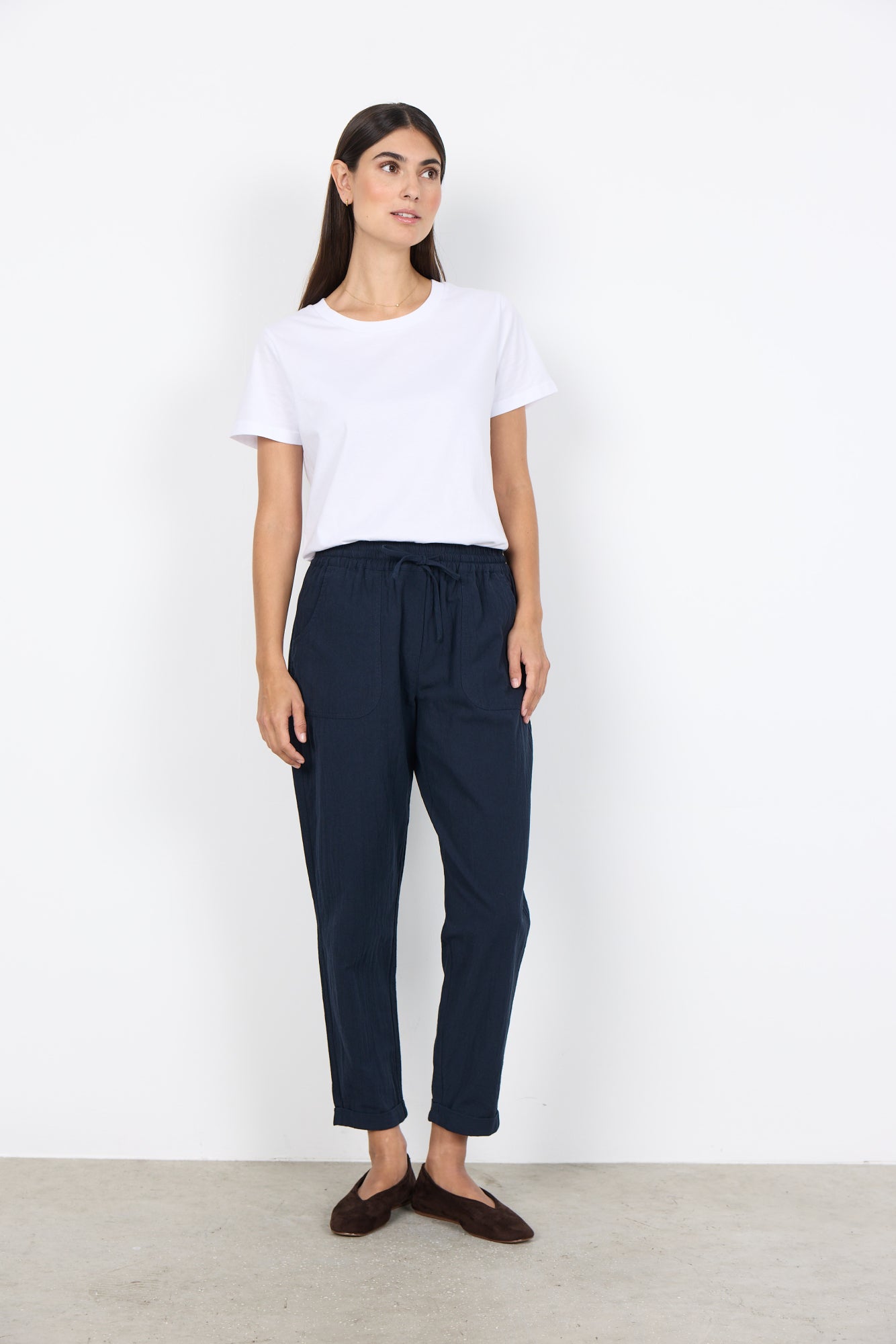 Soya Concept Damen Hosen Navy